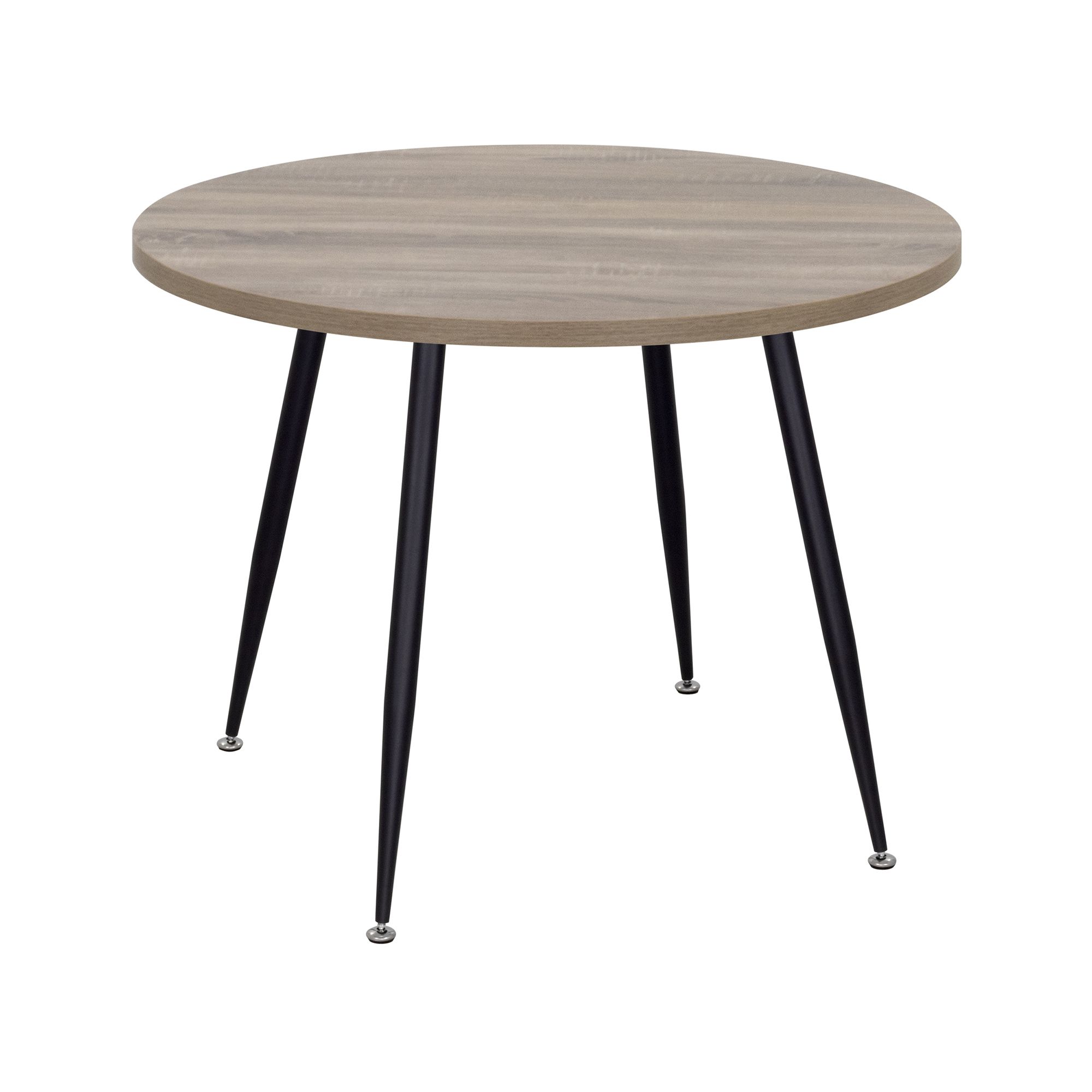 Esszimmer-Tisch CORIN | Tischplatte: Holz Farbe | Beine: Schwarz Esszimmer-Tisch CORIN | Tischplatte: Holz Farbe | Beine: Schwarz 80 cm