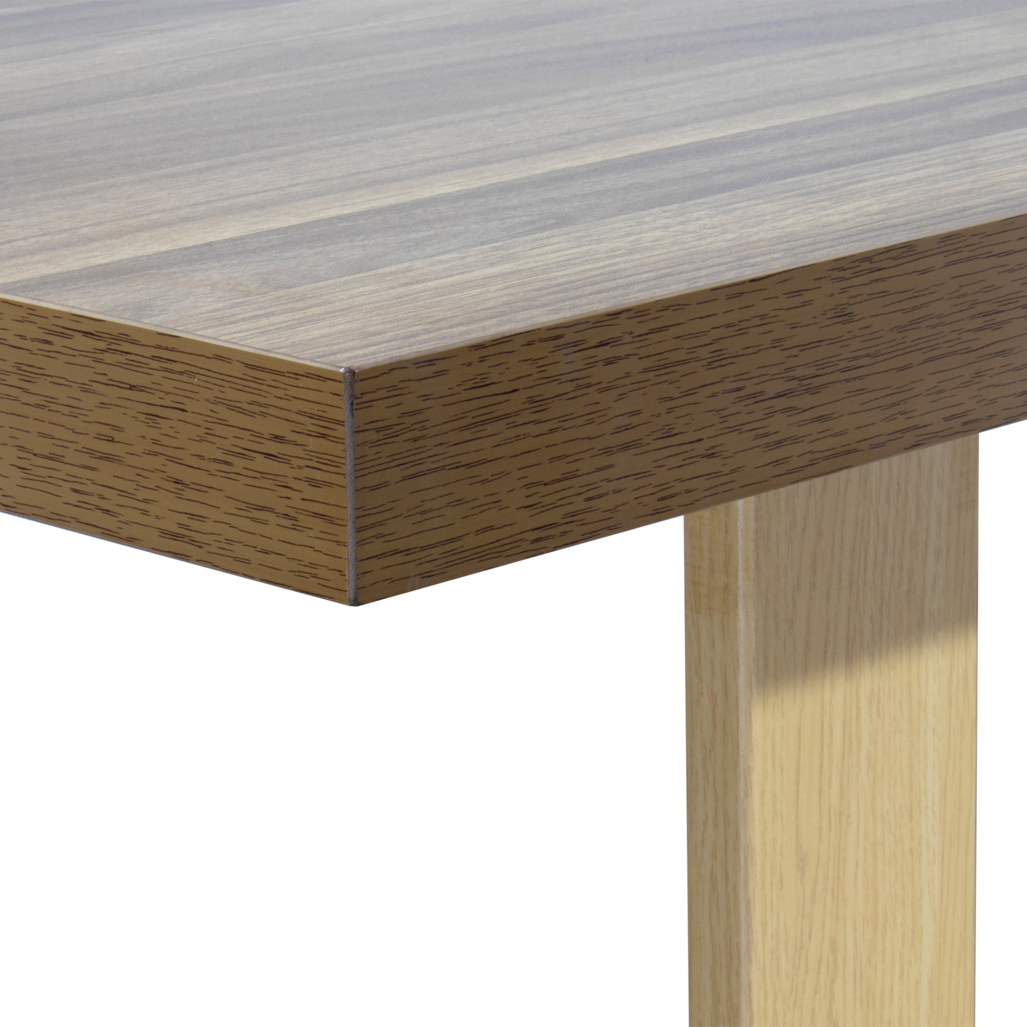 Esszimmertisch MACON Kufentisch Holztisch Esstisch - Nussbaum + Eiche 140x 80 cm