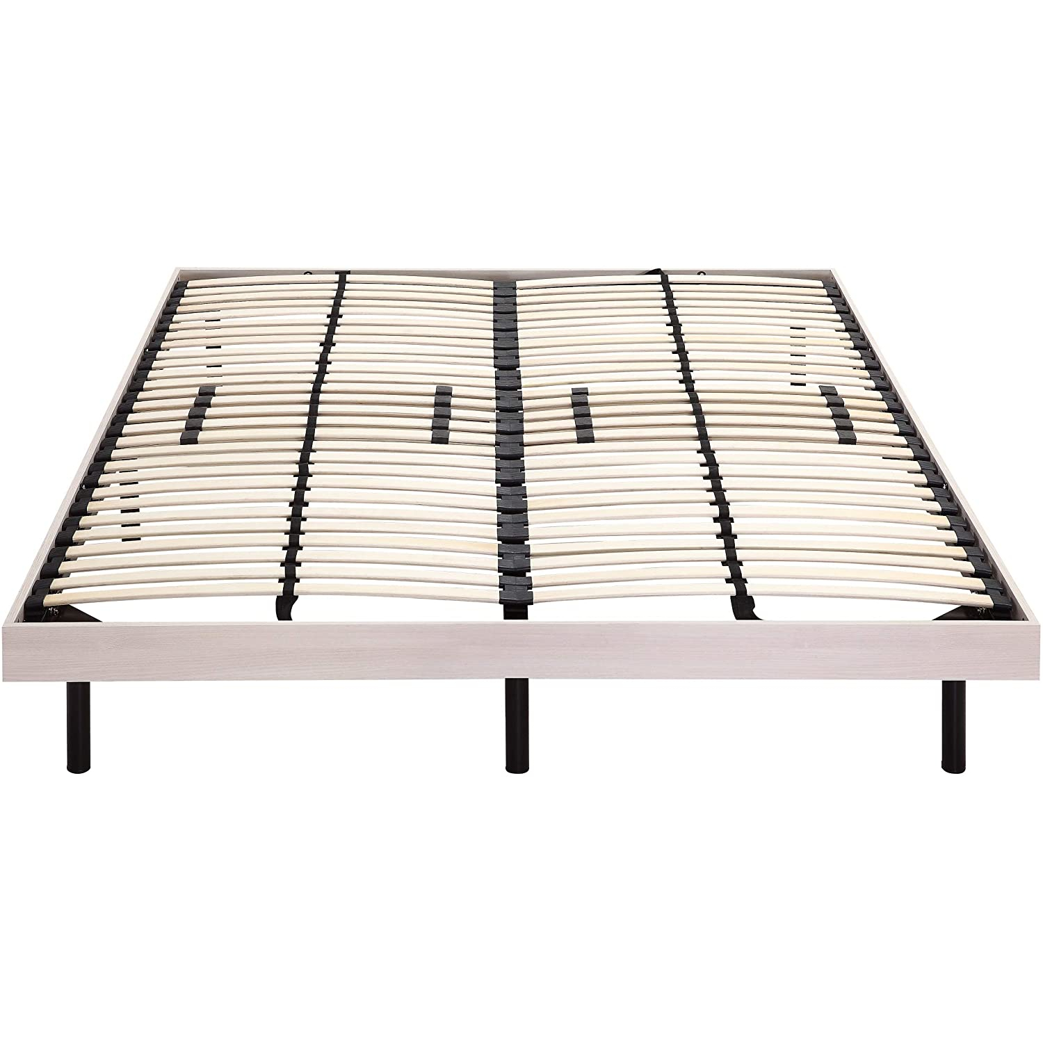 Gästebett Metallbett mit Holzrahmen in verschiedenen Farben