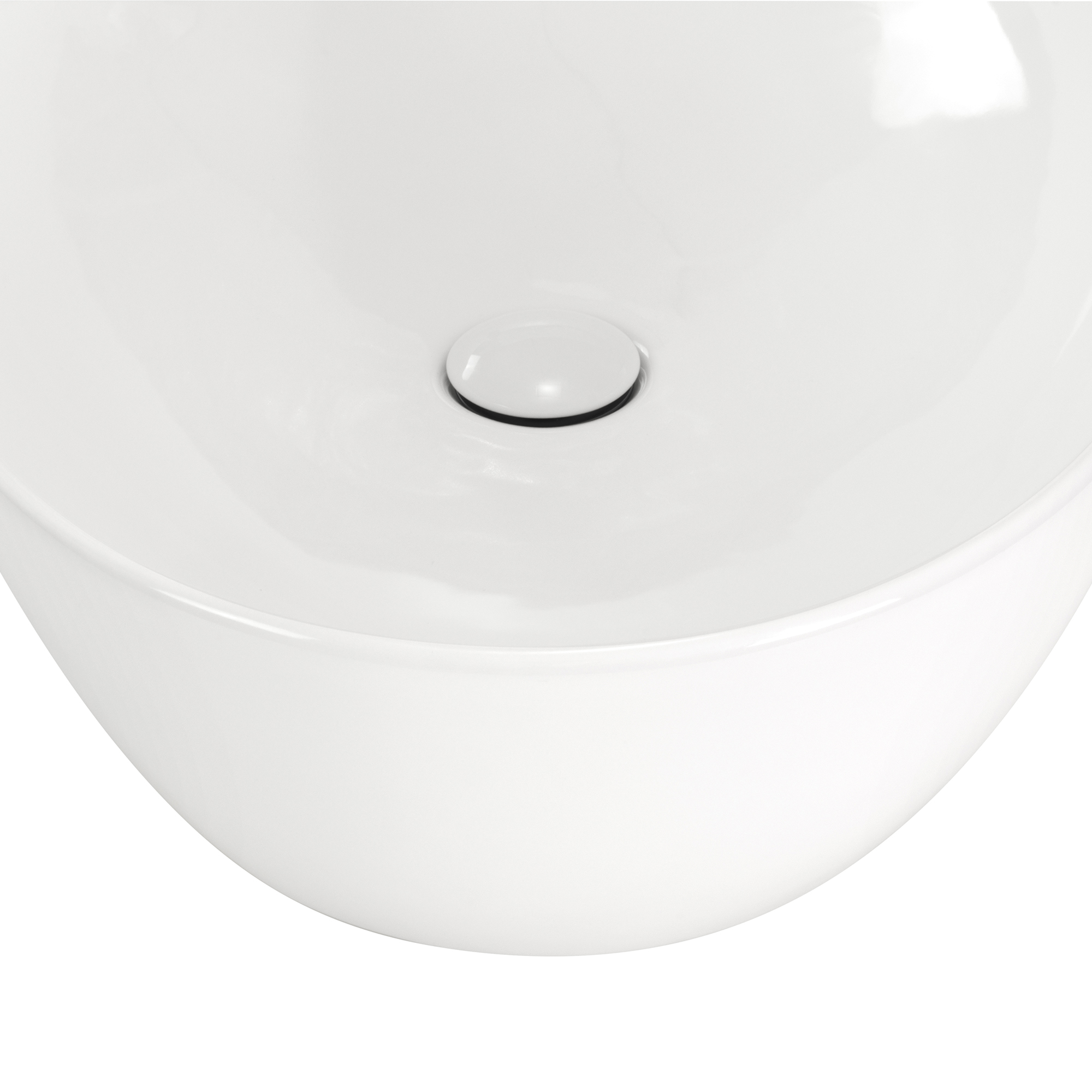 Design Keramik Waschbecken Bacchiglione in Weiß