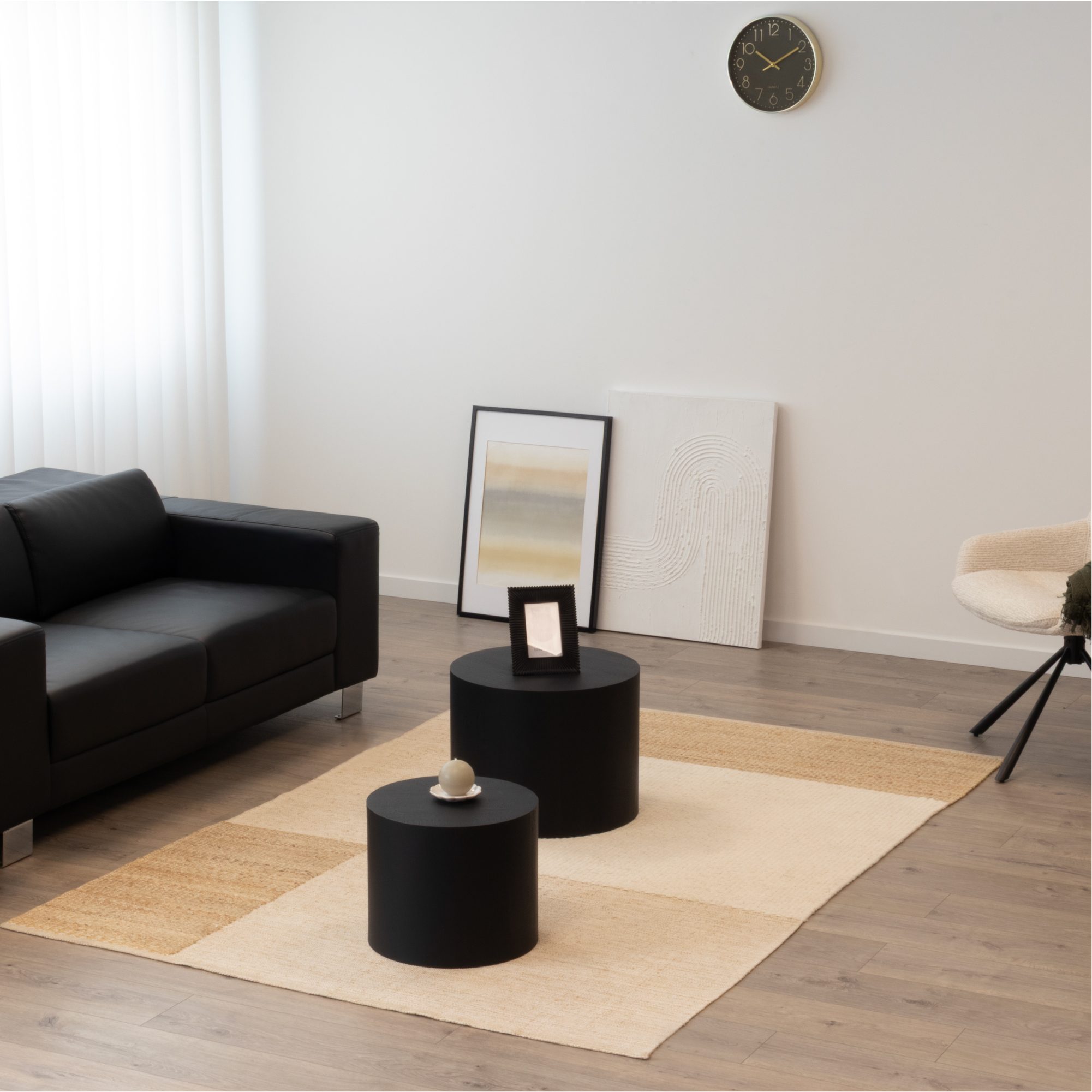 Set aus 2 Couchtischen/Wohnzimmertischen YANKA