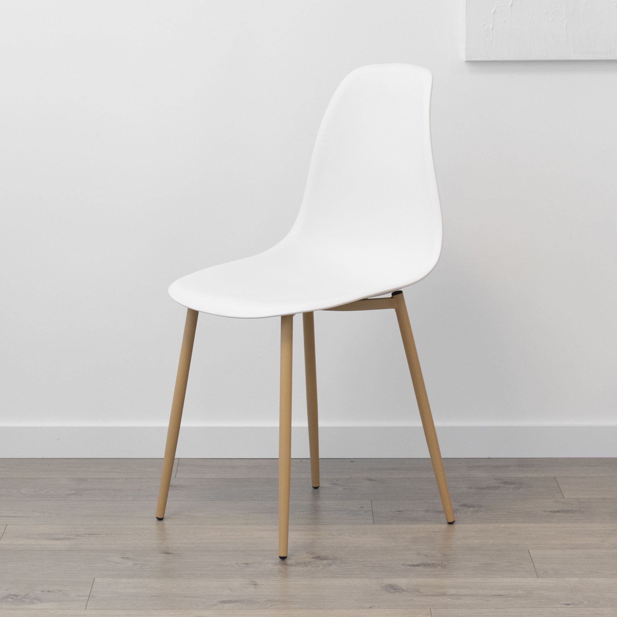 Esszimmerstuhl-Set HEMANS (4er-Set): Hochlehner mit eleganter Holzoptik und robusten Metallbeinen Esszimmerstuhl-Set HEMANS (4er-Set): Hochlehner mit eleganter Holzoptik und robusten Metallbeinen