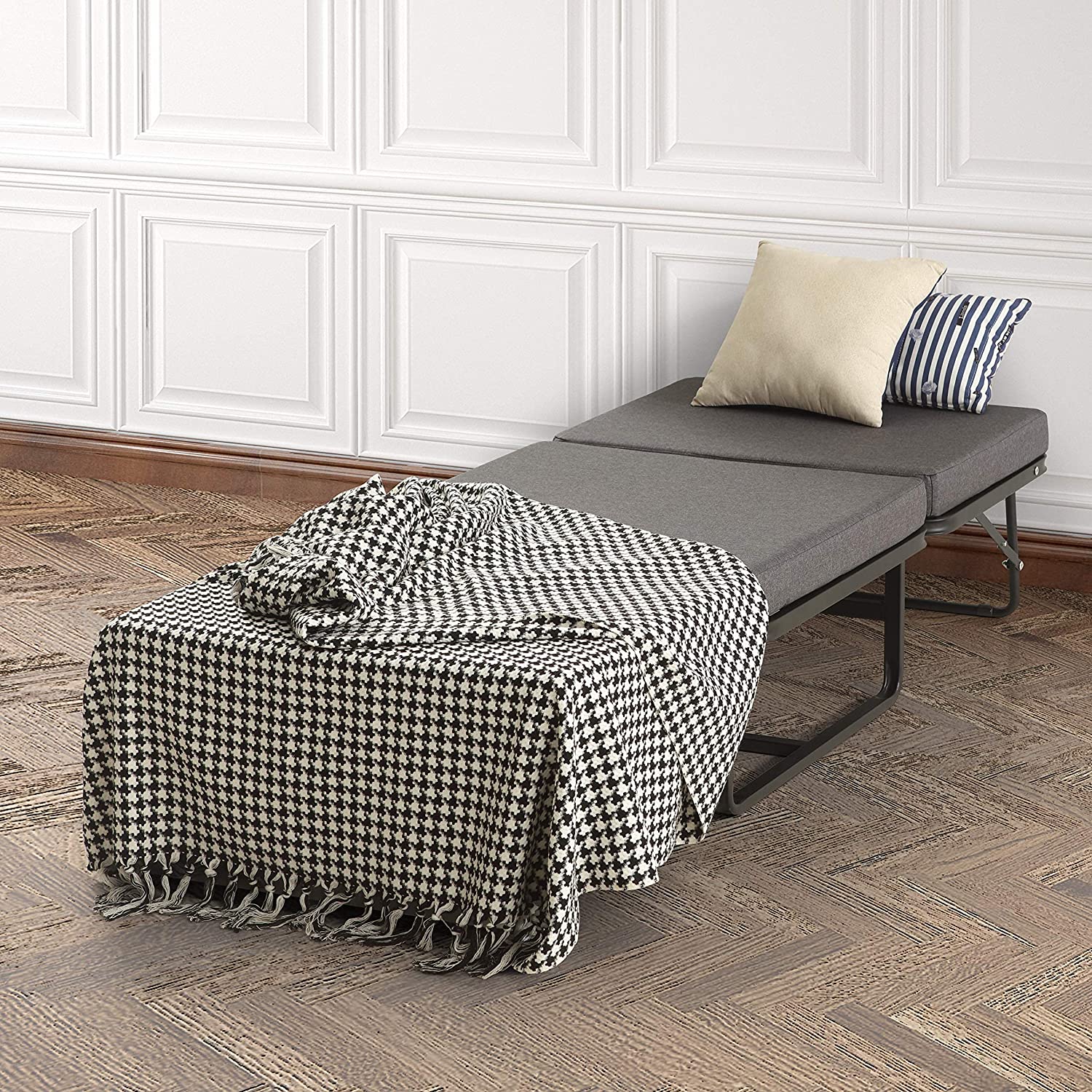 Divan – Gästebett , stabiles Klappbett in 3 Farben
