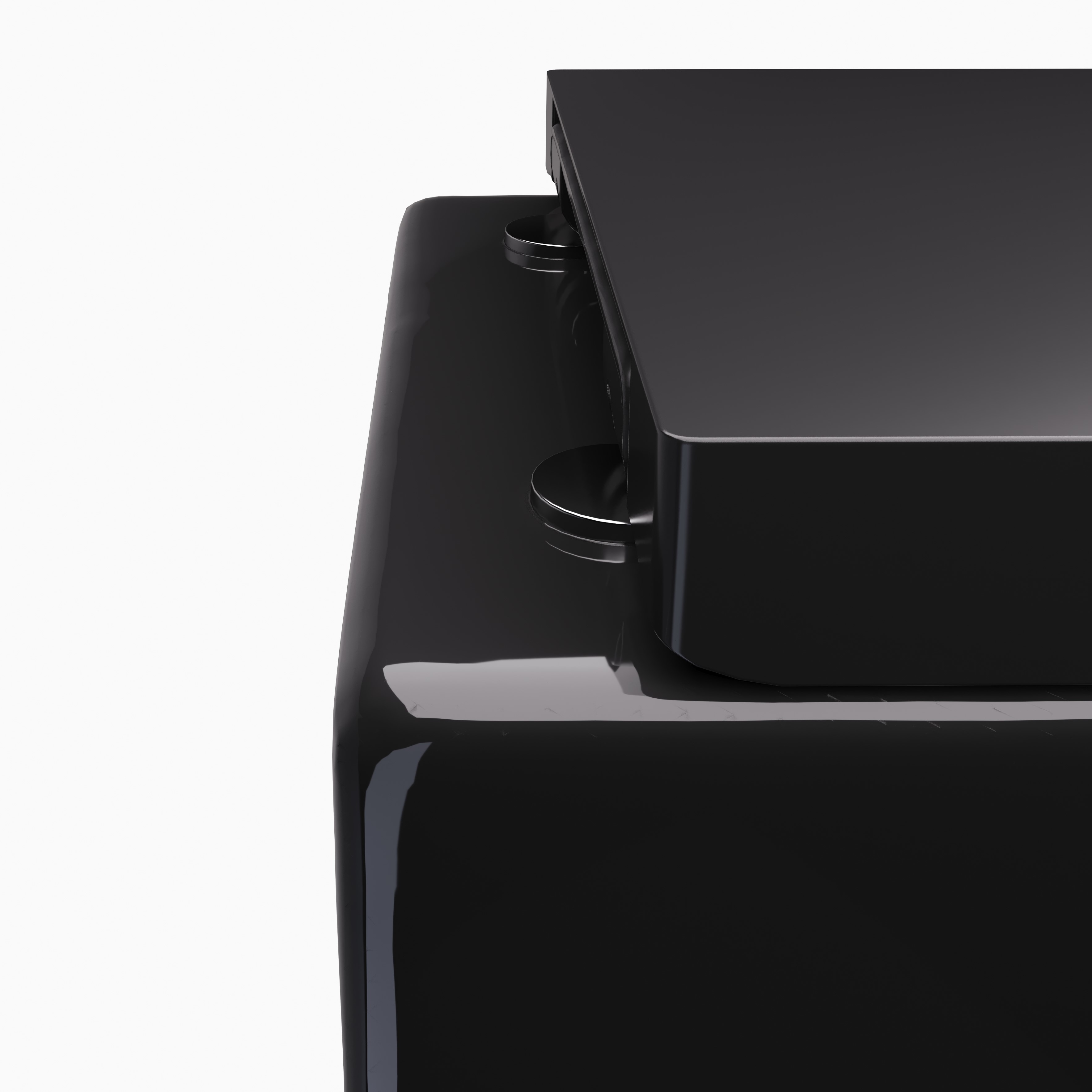 Toilette Hänge WC Spülrandlos inkl. WC Sitz mit Absenkautomatik SOFTCLOSE + abnehmbar Redonde in Schwarz Toilette Hänge WC Spülrandlos inkl. WC Sitz mit Absenkautomatik SOFTCLOSE + abnehmbar Redonde in Schwarz