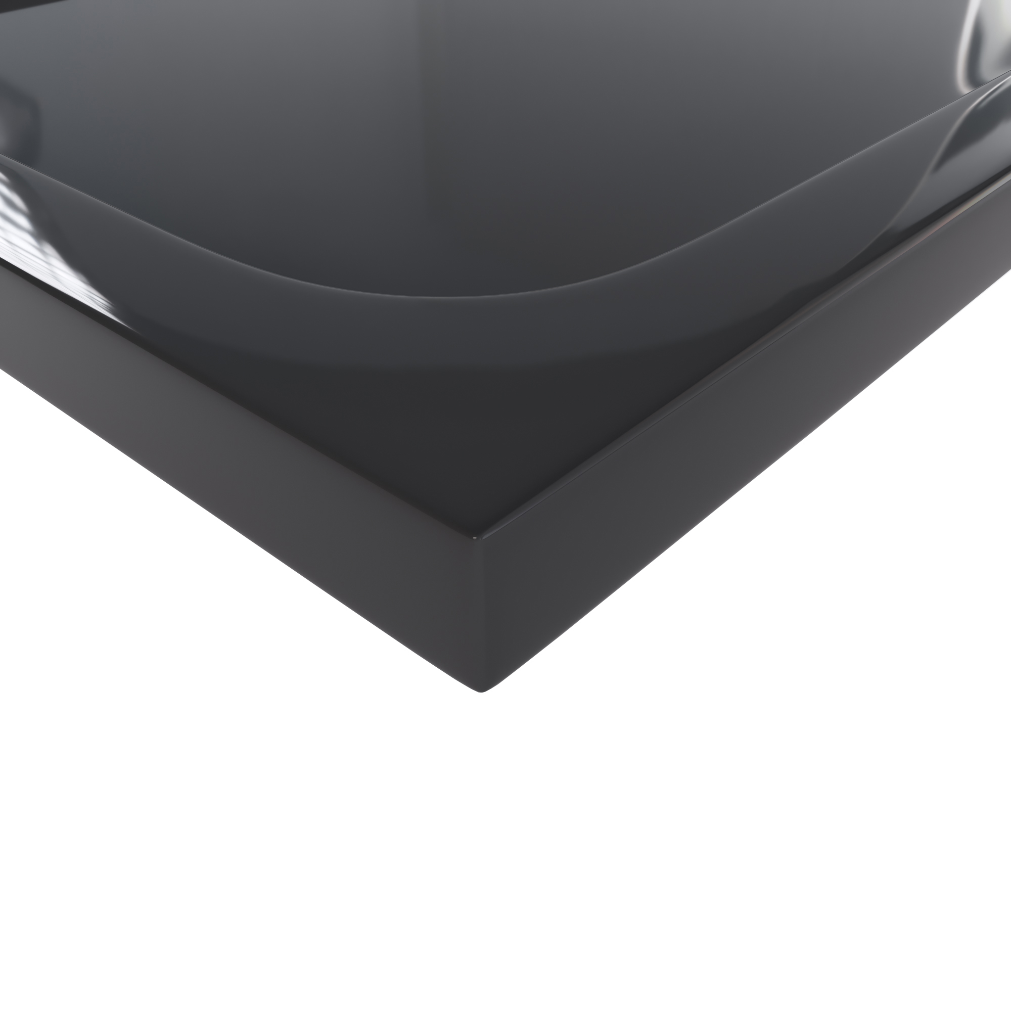 Duschwanne Shimmer aus Sanitäracryl inkl. Ablaufgarnitur - Schwarz Duschwanne Shimmer aus Sanitäracryl inkl. Ablaufgarnitur - Schwarz