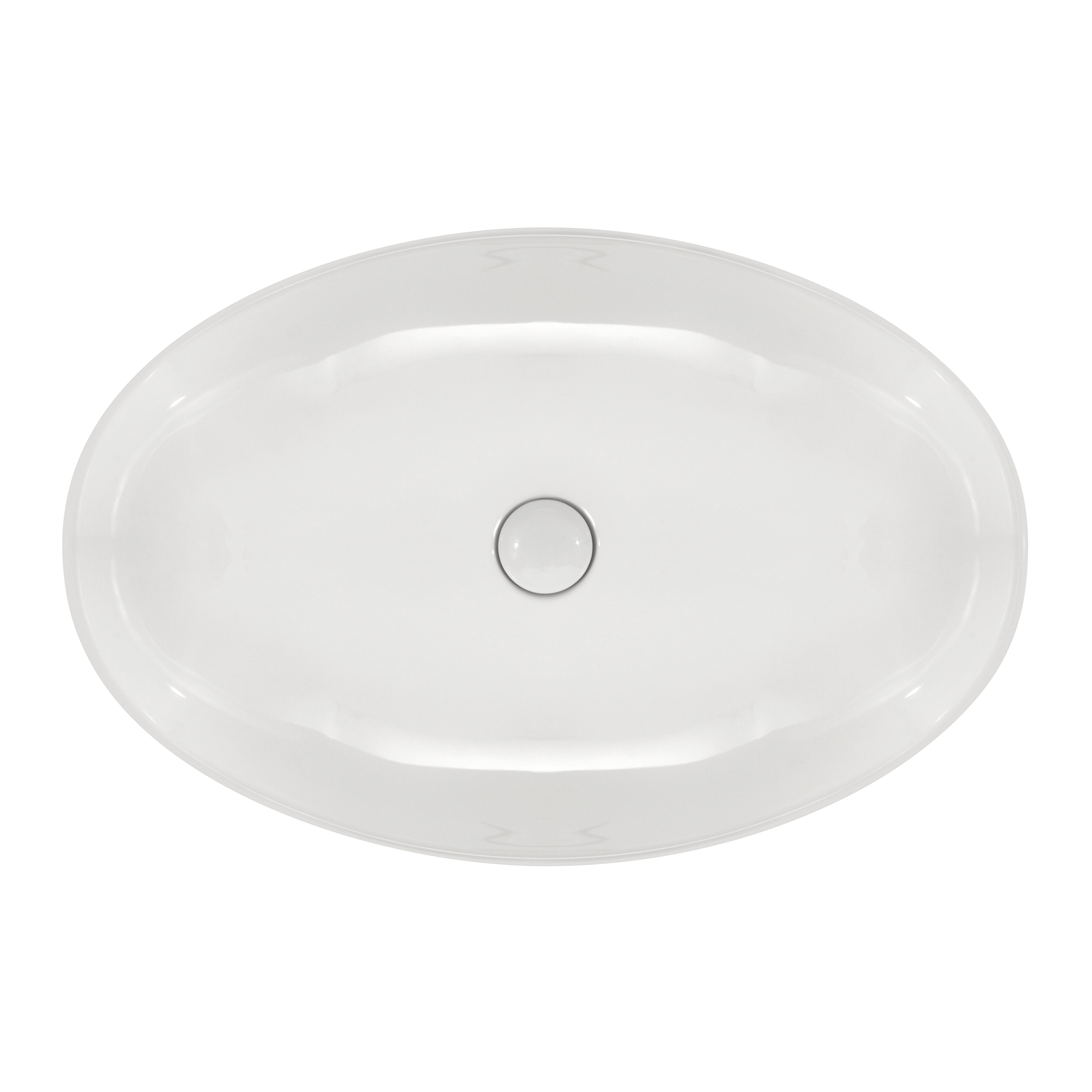 Design Keramik Waschbecken Bacchiglione in Weiß