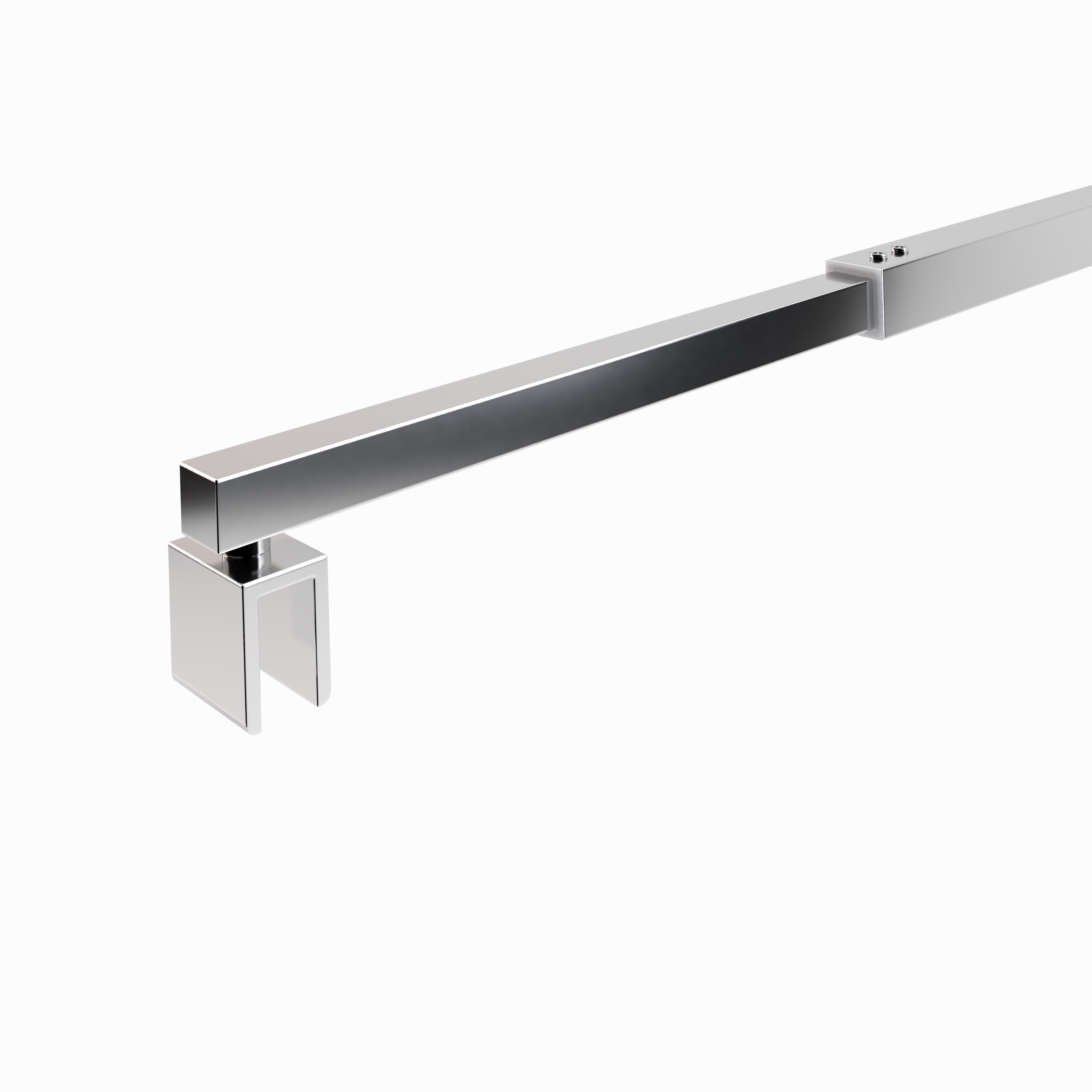 Haltestange für Walk In Duschwände mit Verstellbereich 70-118 cm Haltestange für Walk In Duschwände mit Verstellbereich 70-118 cm