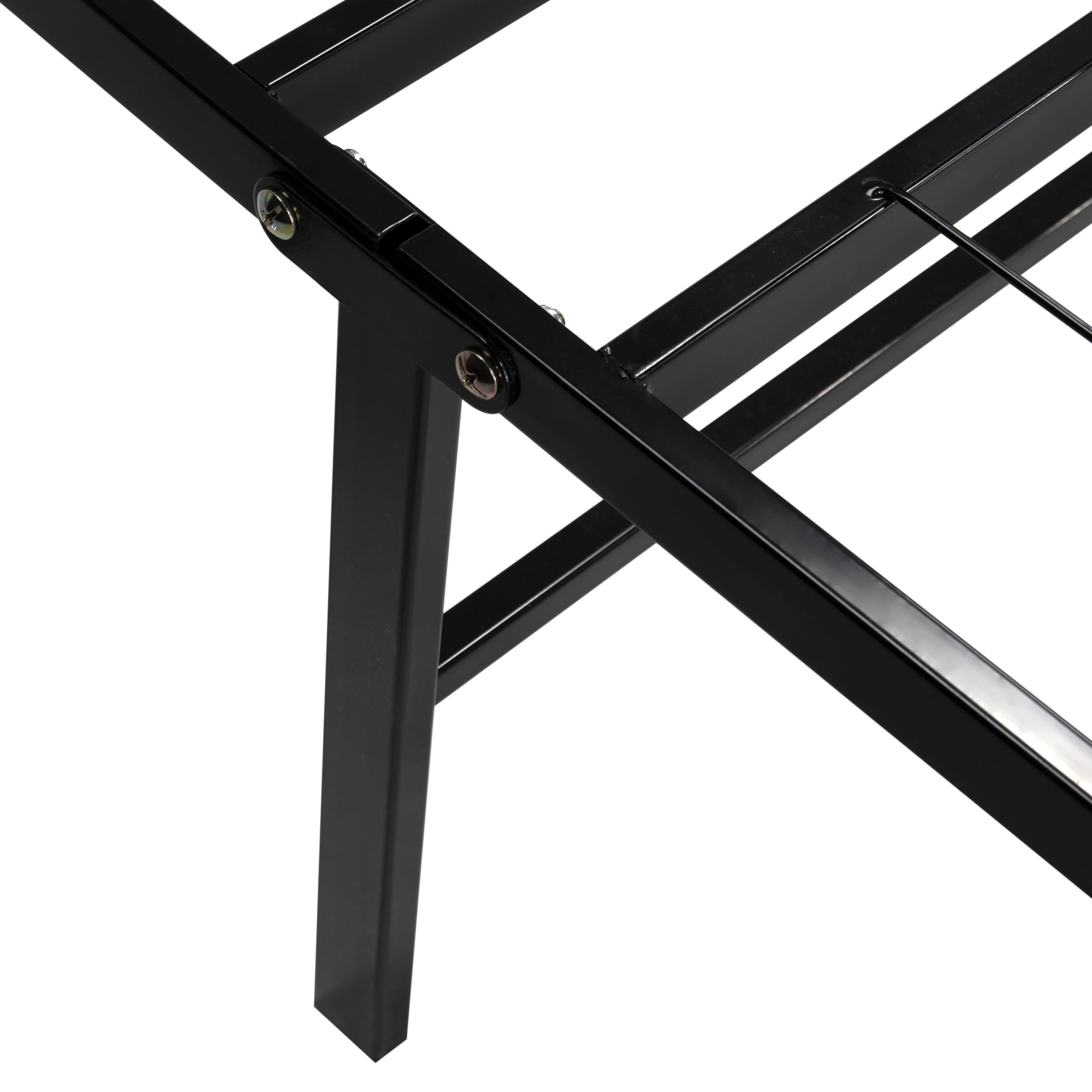 Gästebett aus stabilem Metall Letto