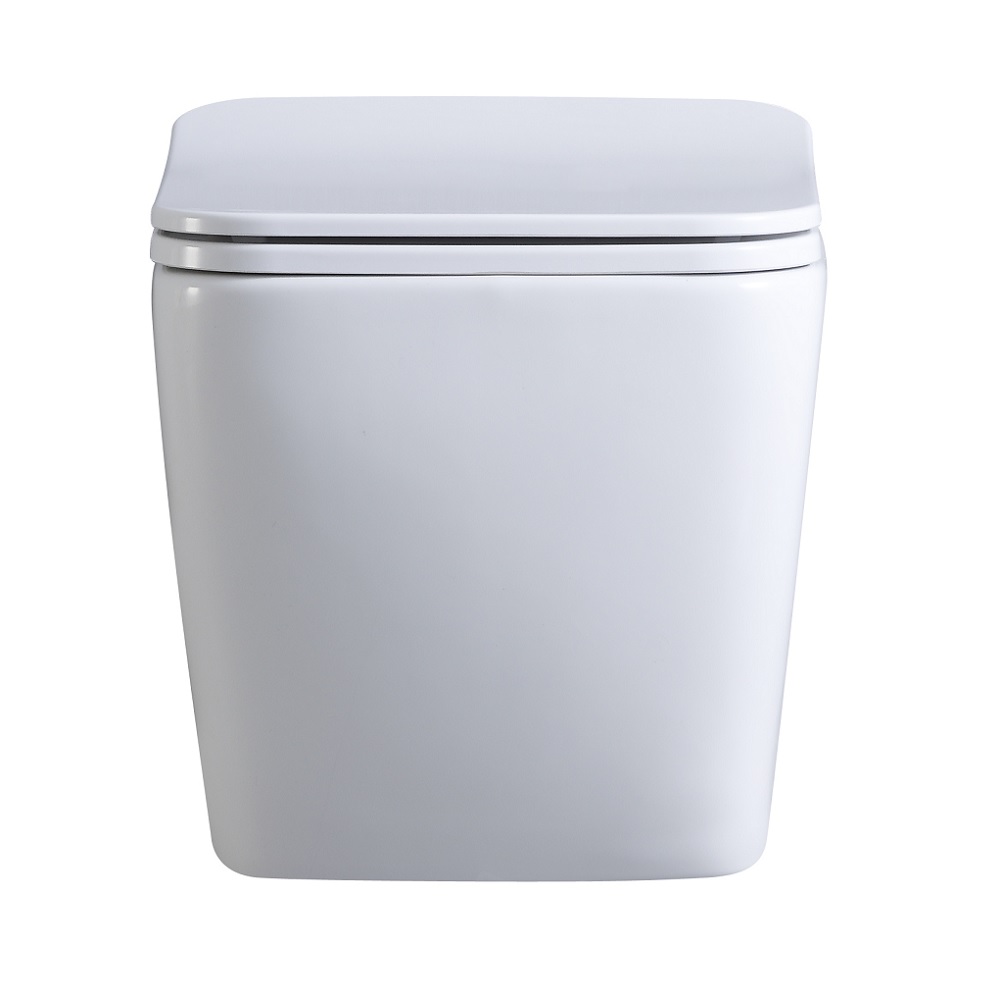 Toilette Hänge WC Spülrandlos inkl. WC Sitz mit Absenkautomatik SOFTCLOSE + abnehmbar CUBE Toilette Hänge WC Spülrandlos inkl. WC Sitz mit Absenkautomatik SOFTCLOSE + abnehmbar CUBE