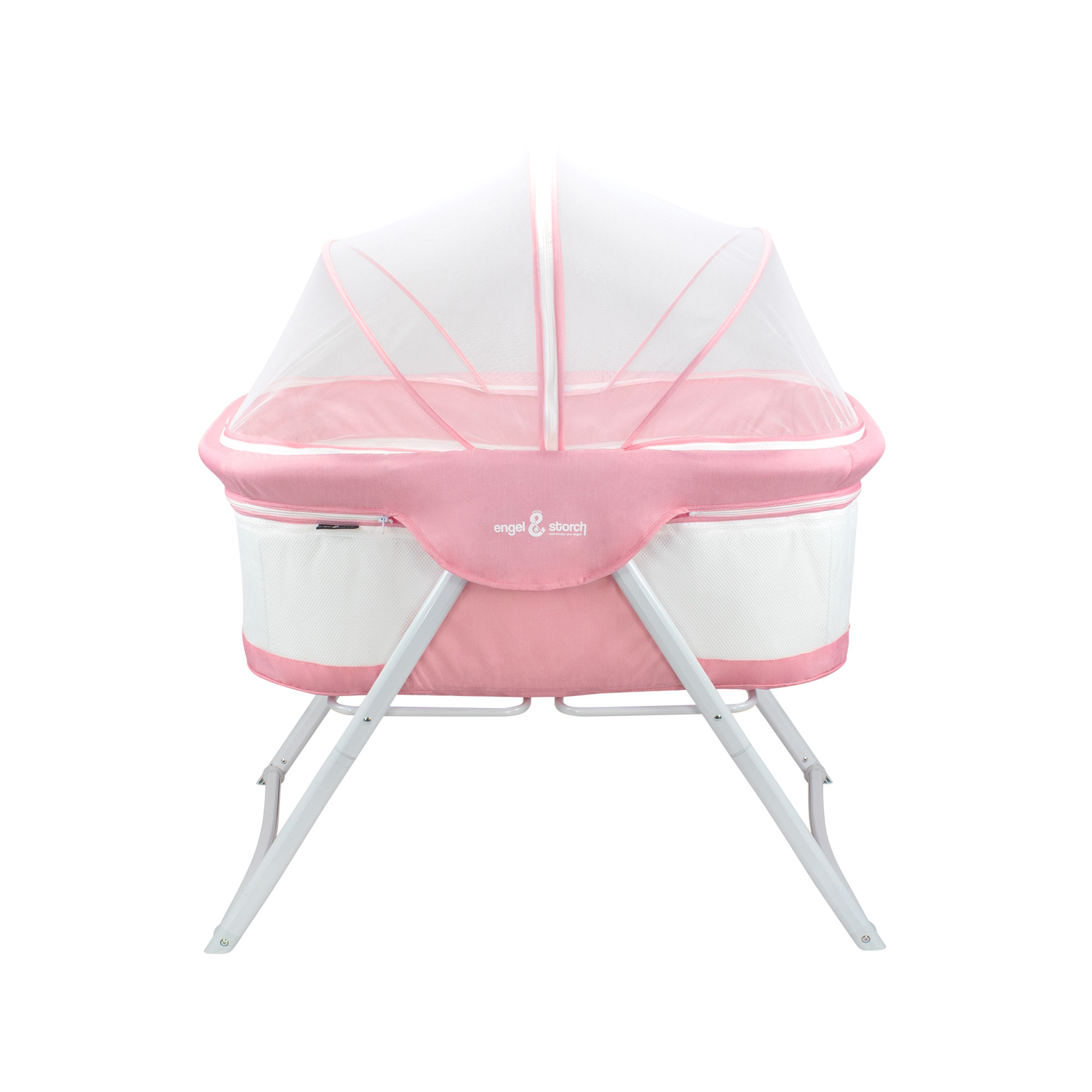 Reisebett BEBITO inkl. Moskitohaube und Tragetasche Pink Reisebett BEBITO inkl. Moskitohaube und Tragetasche Pink