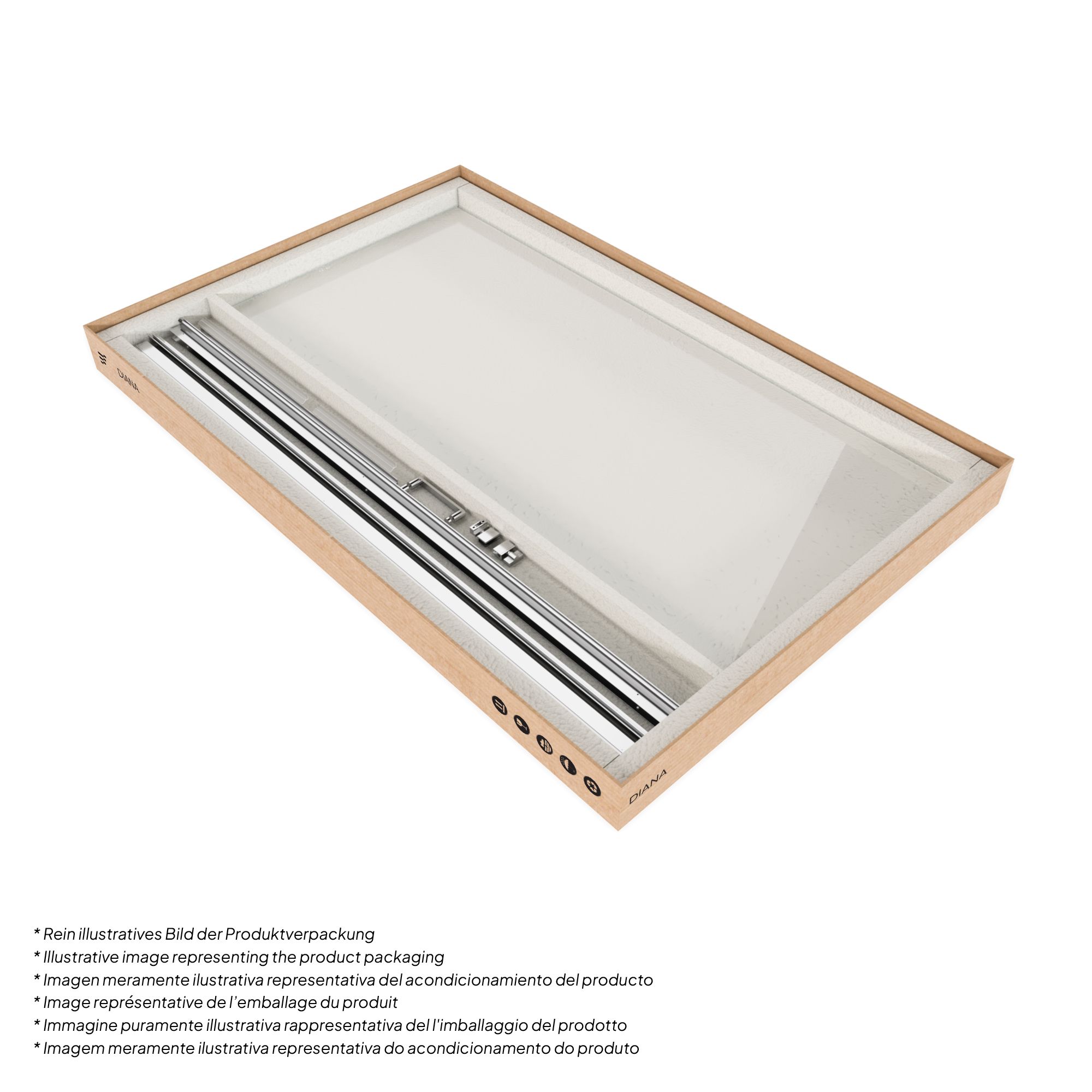 Fronteinstieg Isadora mit Klapptür aus ESG Sicherheitsglas Fronteinstieg Isadora mit Klapptür aus ESG Sicherheitsglas