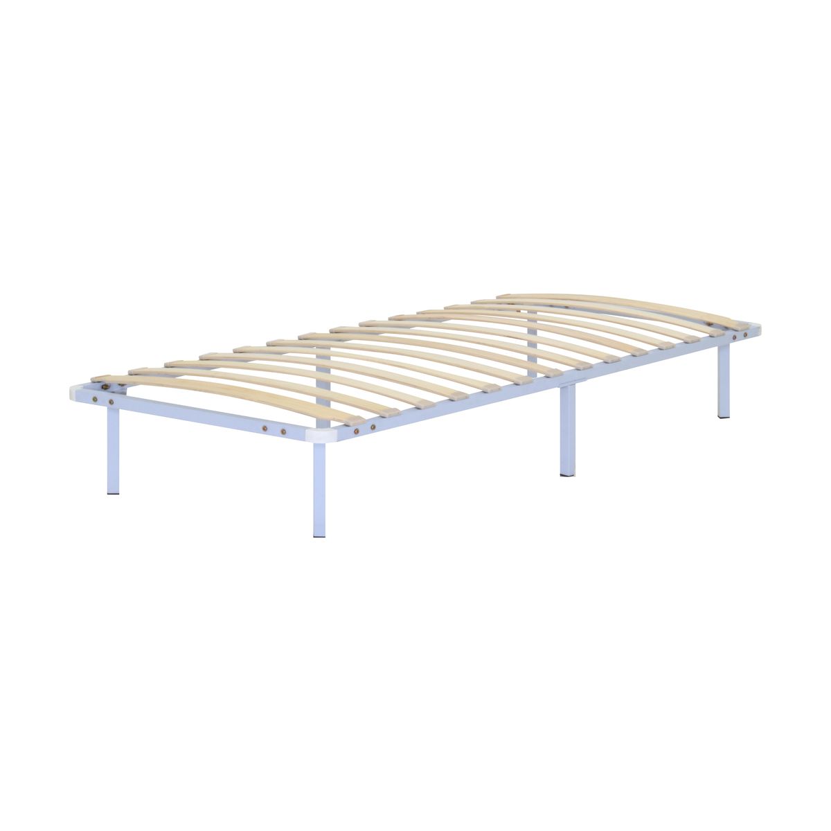 Gästebett Metallbett Namara White mit Stauraum 90x200cm