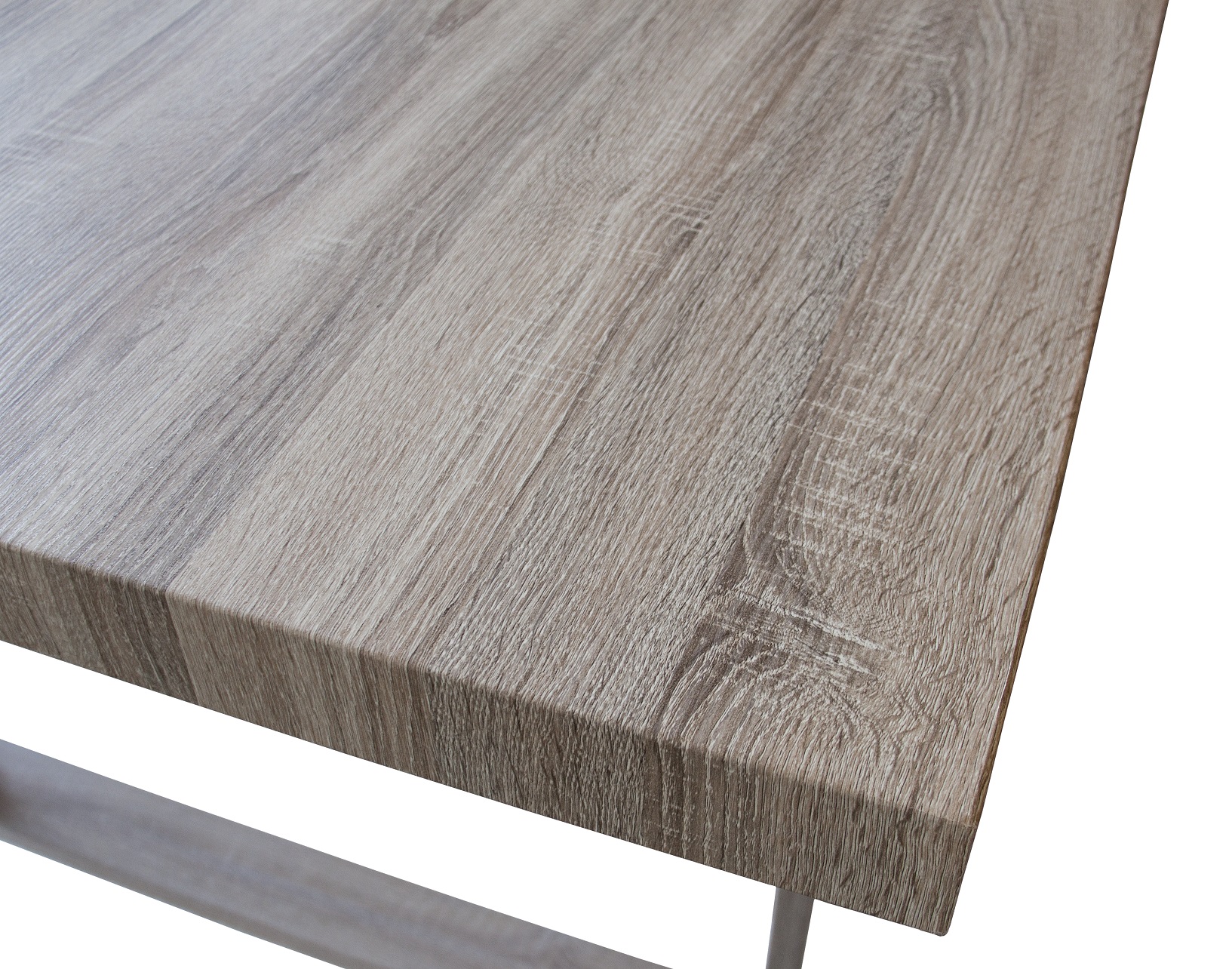 Esszimmertisch Esstisch Kufentisch Holztisch Tisch mit Tischplatte und Kufen - Sanoma Eiche + Sanoma Kufen 180x100