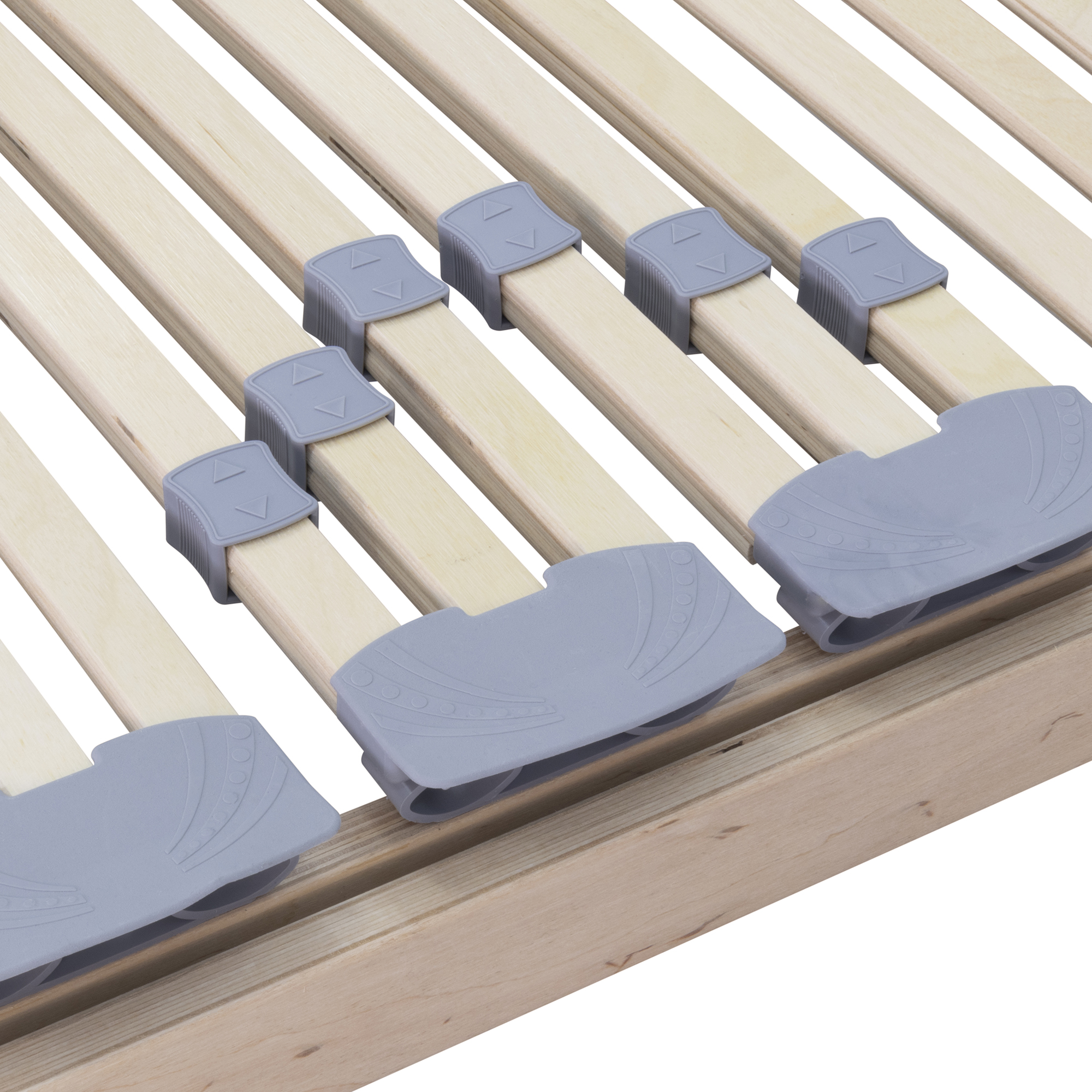 7-Zonen Tellerlattenrost TFlex30 - Starr 80x200 cm Zone – Slatted Frame TFlexTrio 7- with Head and Foot Adjustment