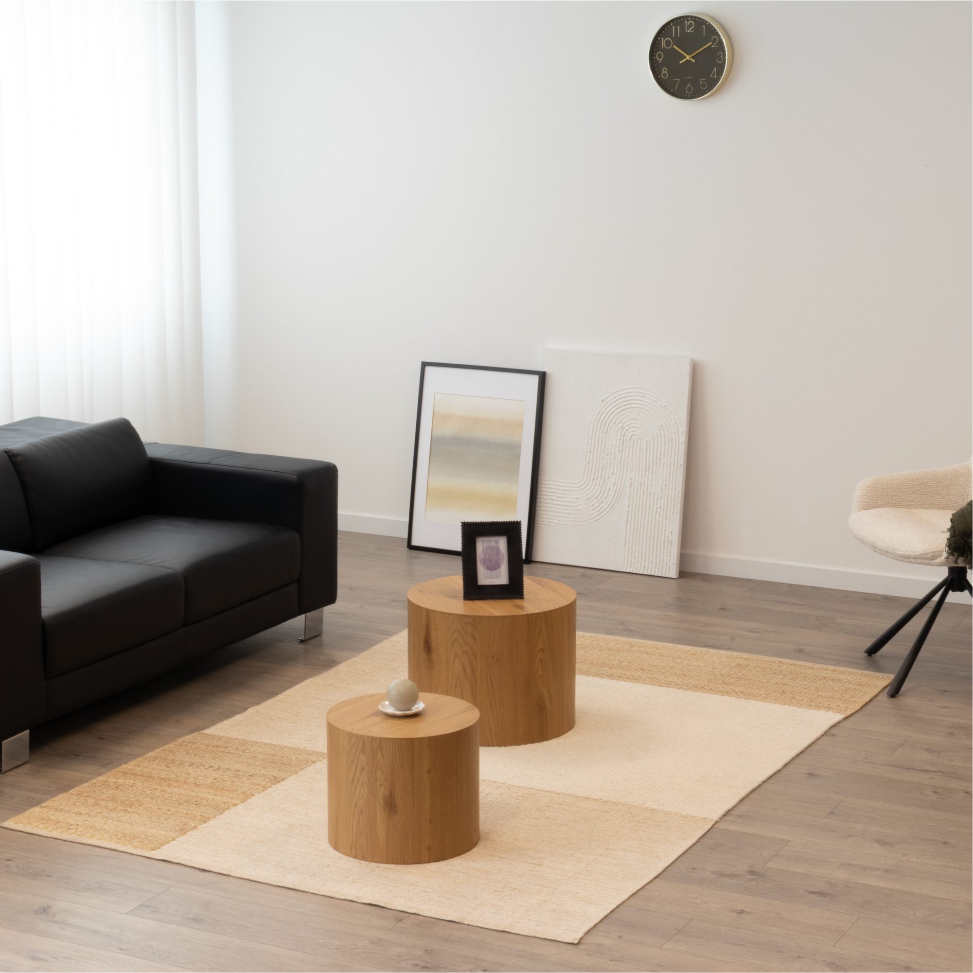 Set aus 2 Couchtischen/Wohnzimmertischen YANKA