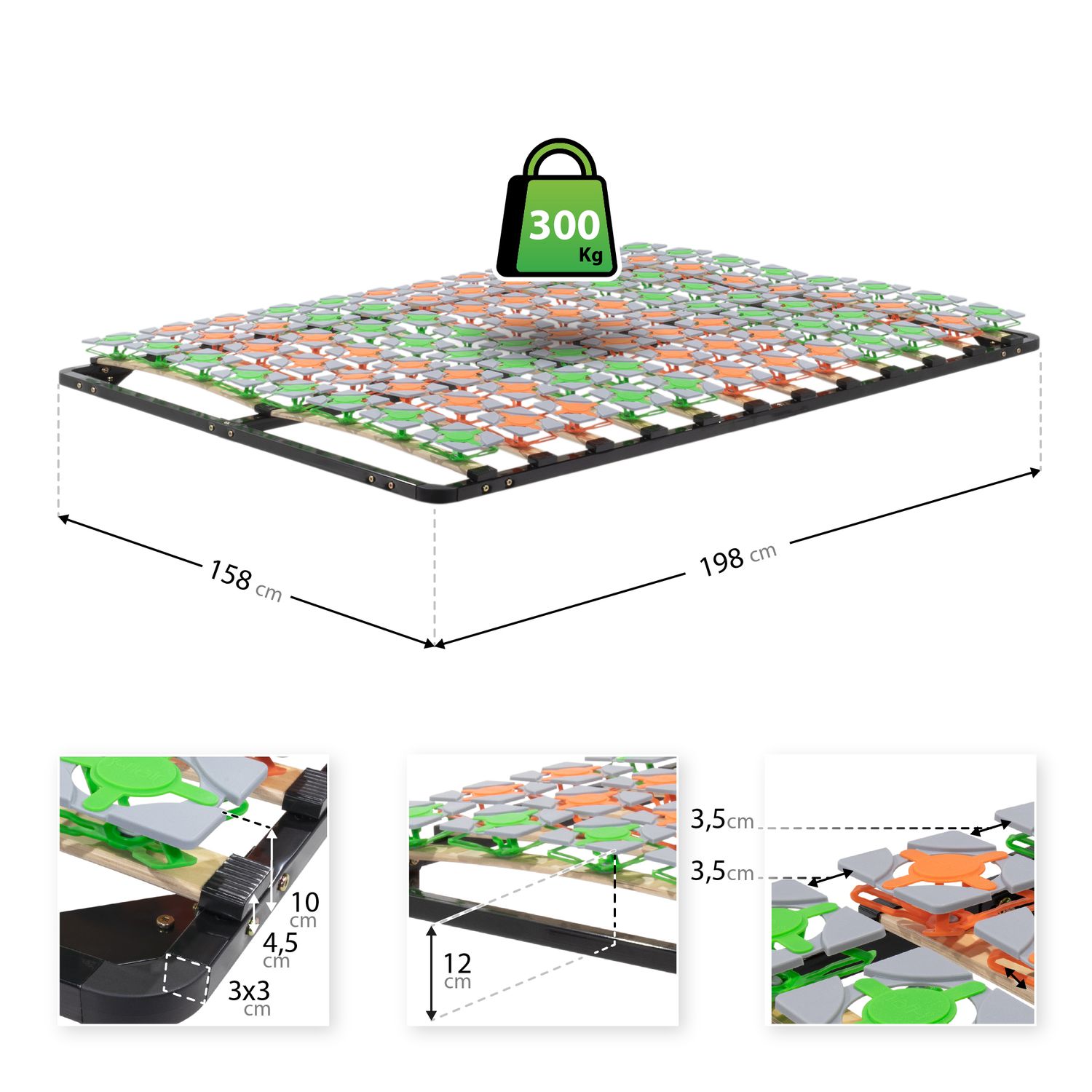 Ergo IF57 - 160x200 cm