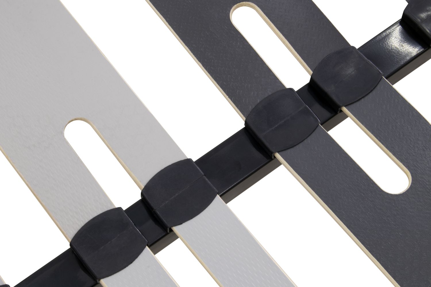 Slatted Frame DECK with Sturdy Metal Frame - Suitable for All Mattresses