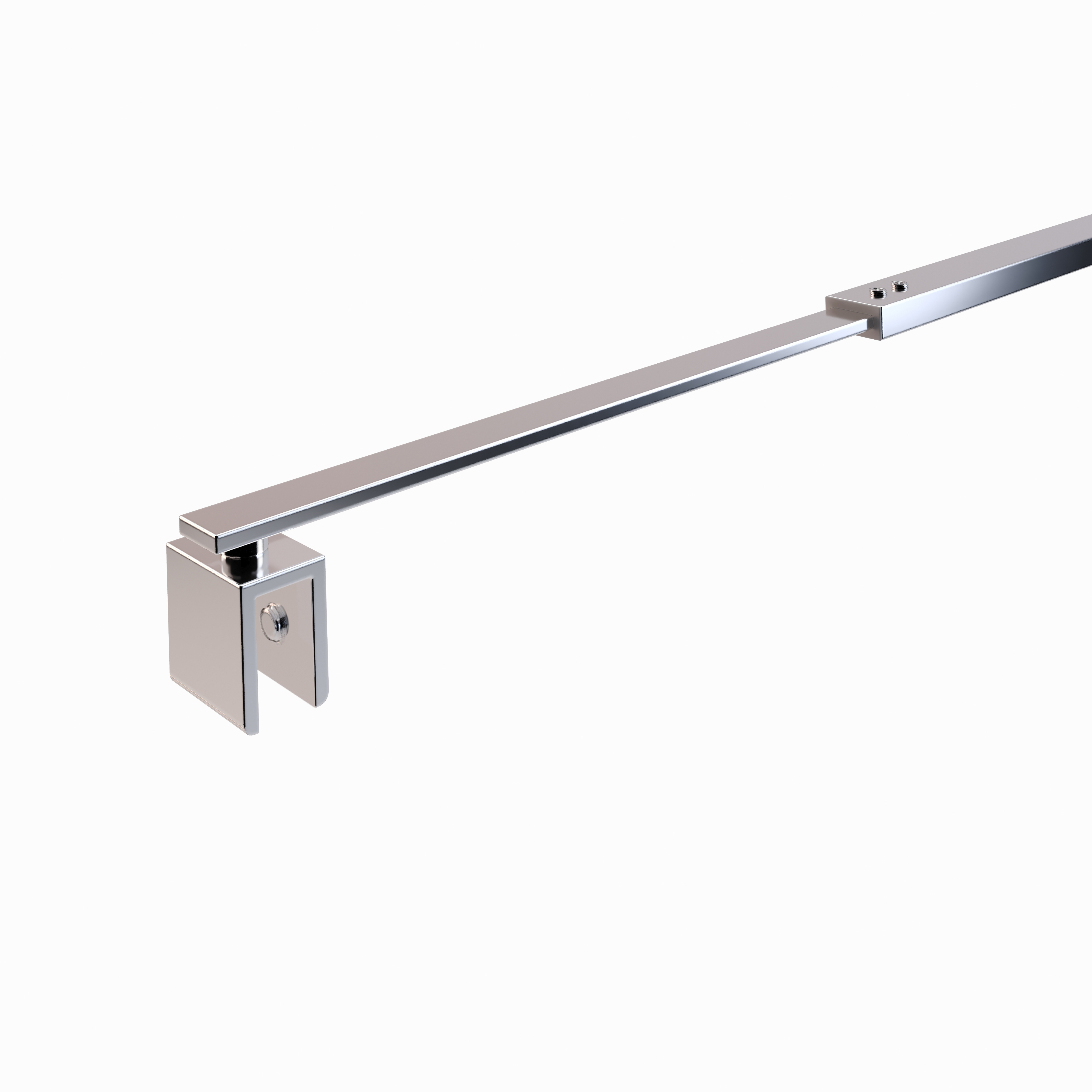 Haltestange für Walk In Duschwände mit Verstellbereich 73-121 cm Haltestange für Walk In Duschwände mit Verstellbereich 73-121 cm