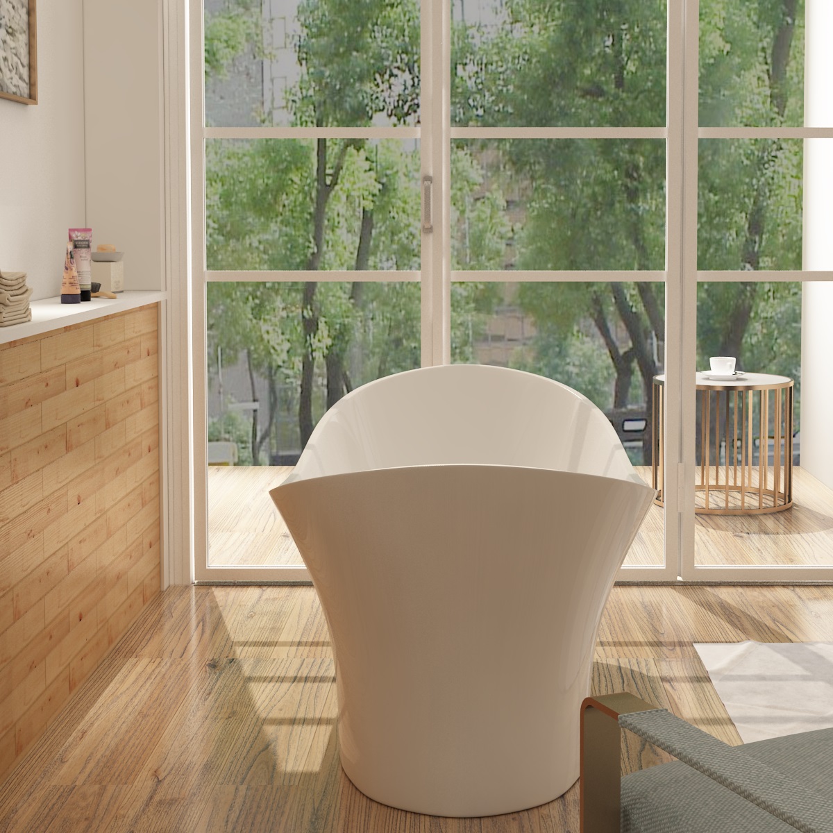 Badewanne aus Sanitäracryl Kalmar - ALLE GRÖßEN