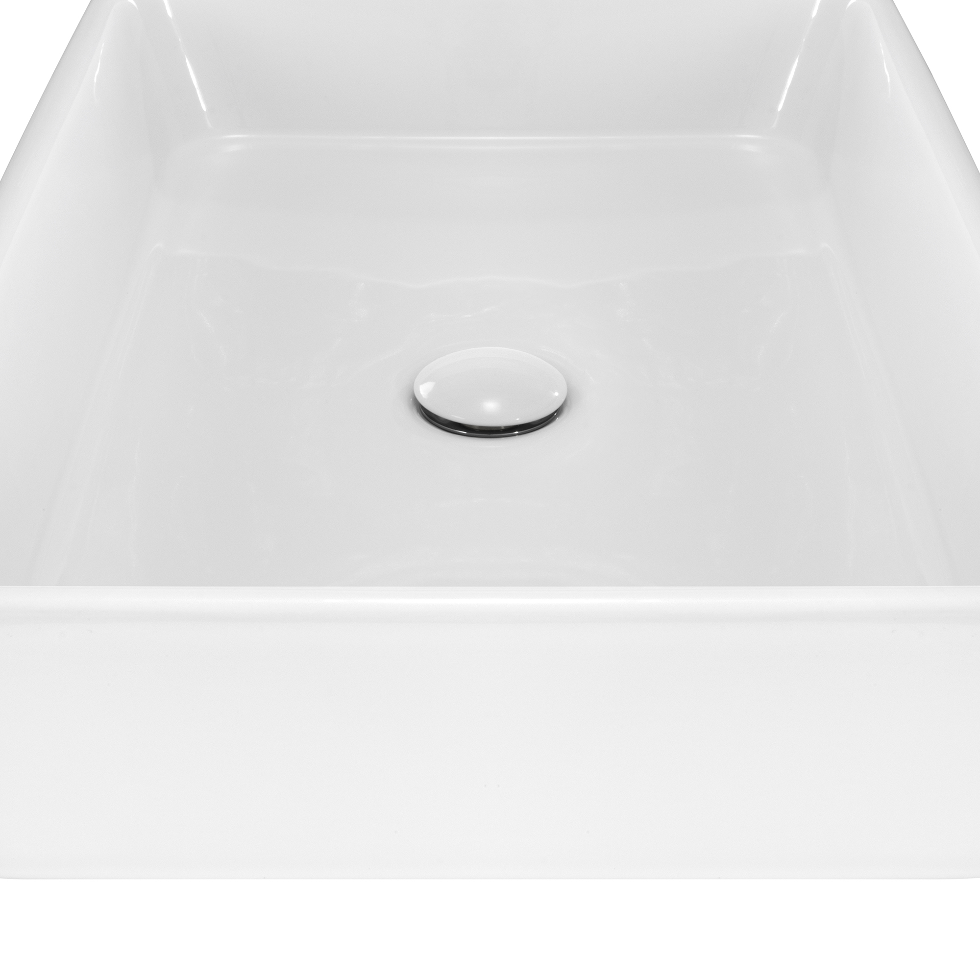 Design Keramik Waschbecken Lamone in Weiß Design Keramik Waschbecken Lamone in Weiß