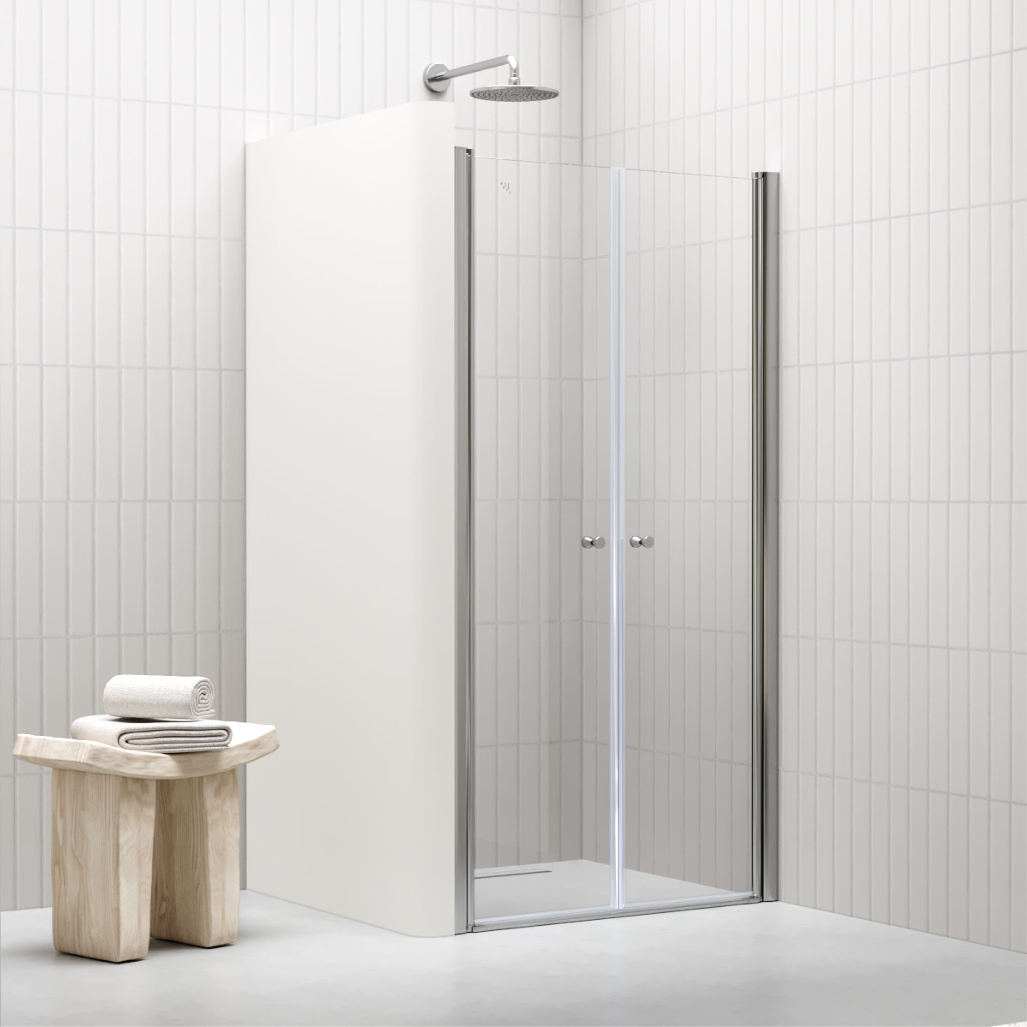 Duschtür Lima mit Pendeltüren 68-140 cm aus ESG Sicherheitsglas Duschtür Lima mit Pendeltüren 68-140 cm aus ESG Sicherheitsglas