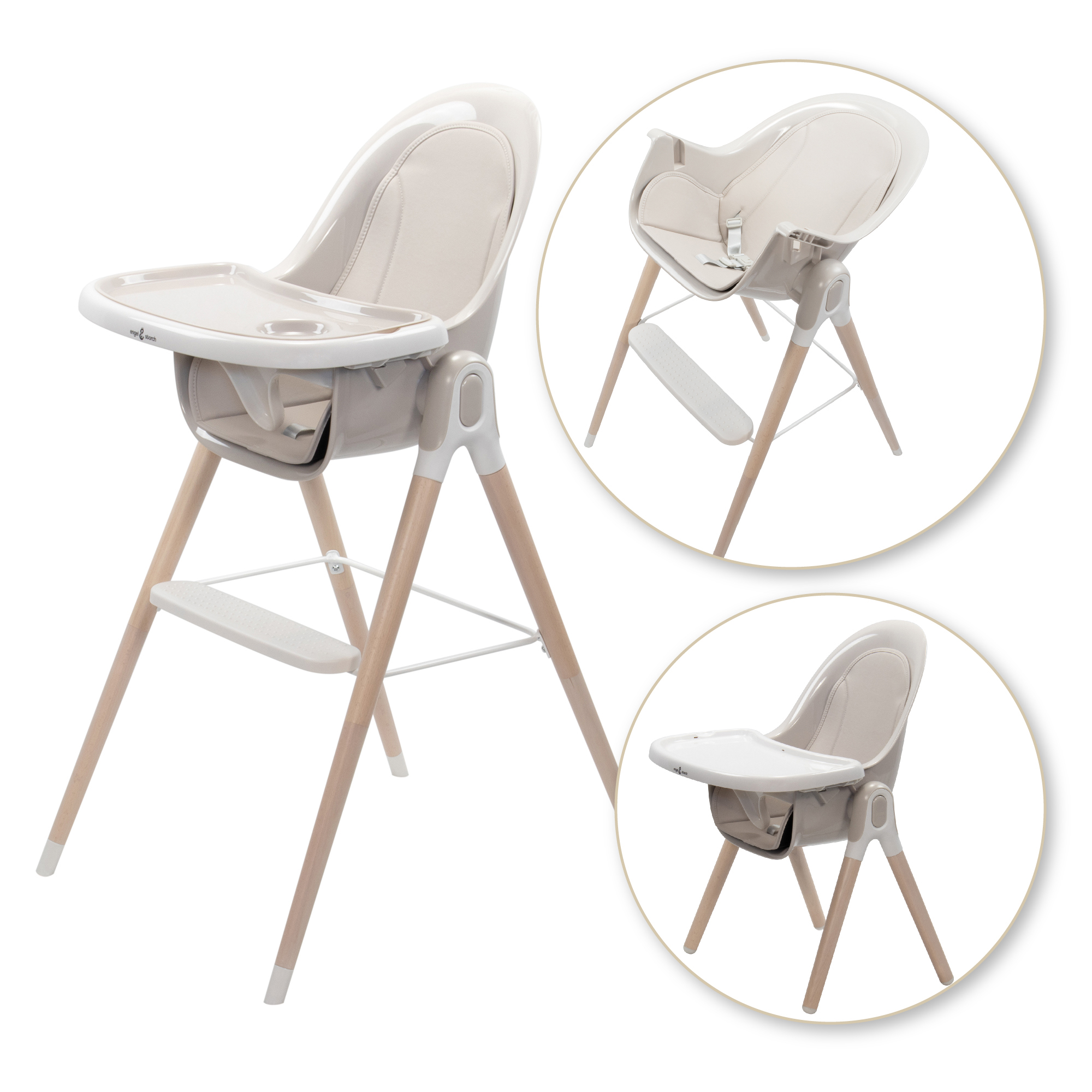 Child High Chair ARTO - Children's Chair with Dining Tray and Seat