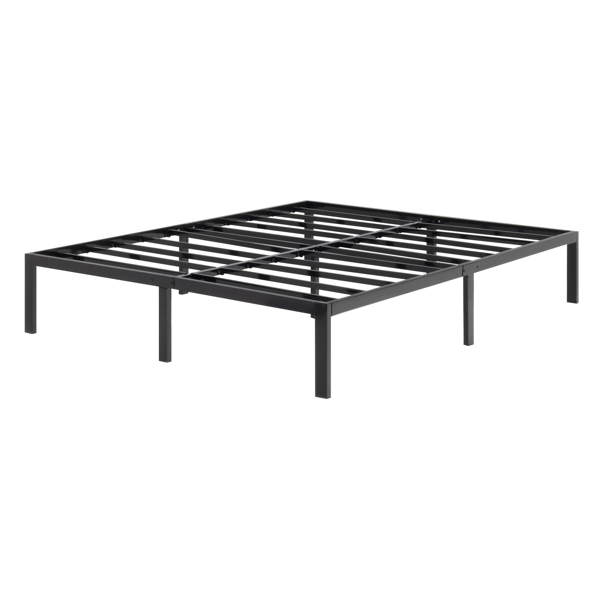 Gästebett Metallbett Bettgestell Sappho Black mit Stauraum Bettgestell – Gästebett Metallbett Sappho Black mit Stauraum
