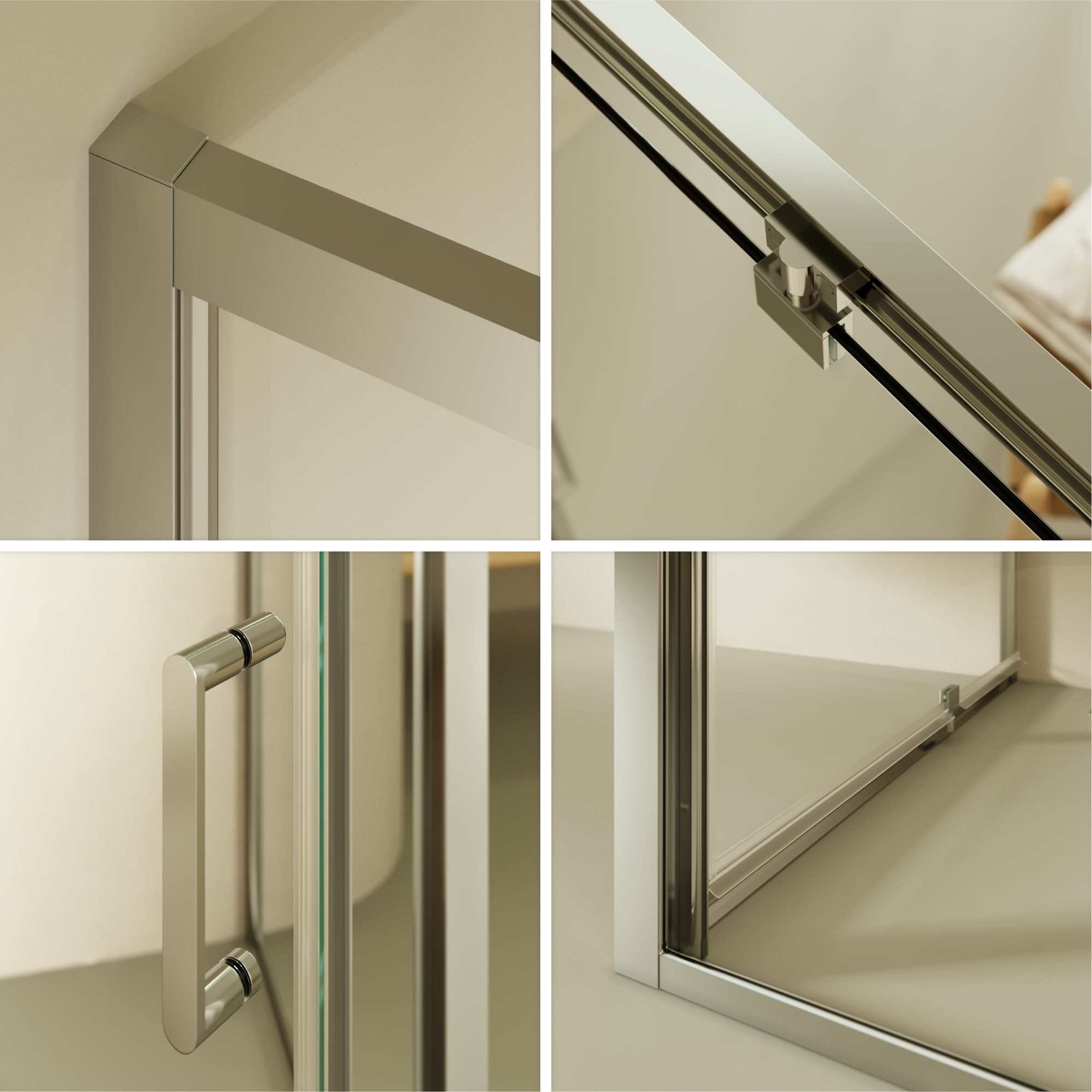 Fronteinstieg Isadora mit Klapptür aus ESG Sicherheitsglas