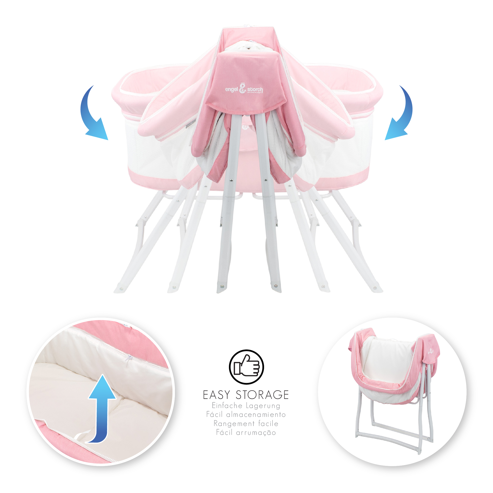 00Artboard 17 Reisebett BEBITO inkl. Moskitohaube und Tragetasche