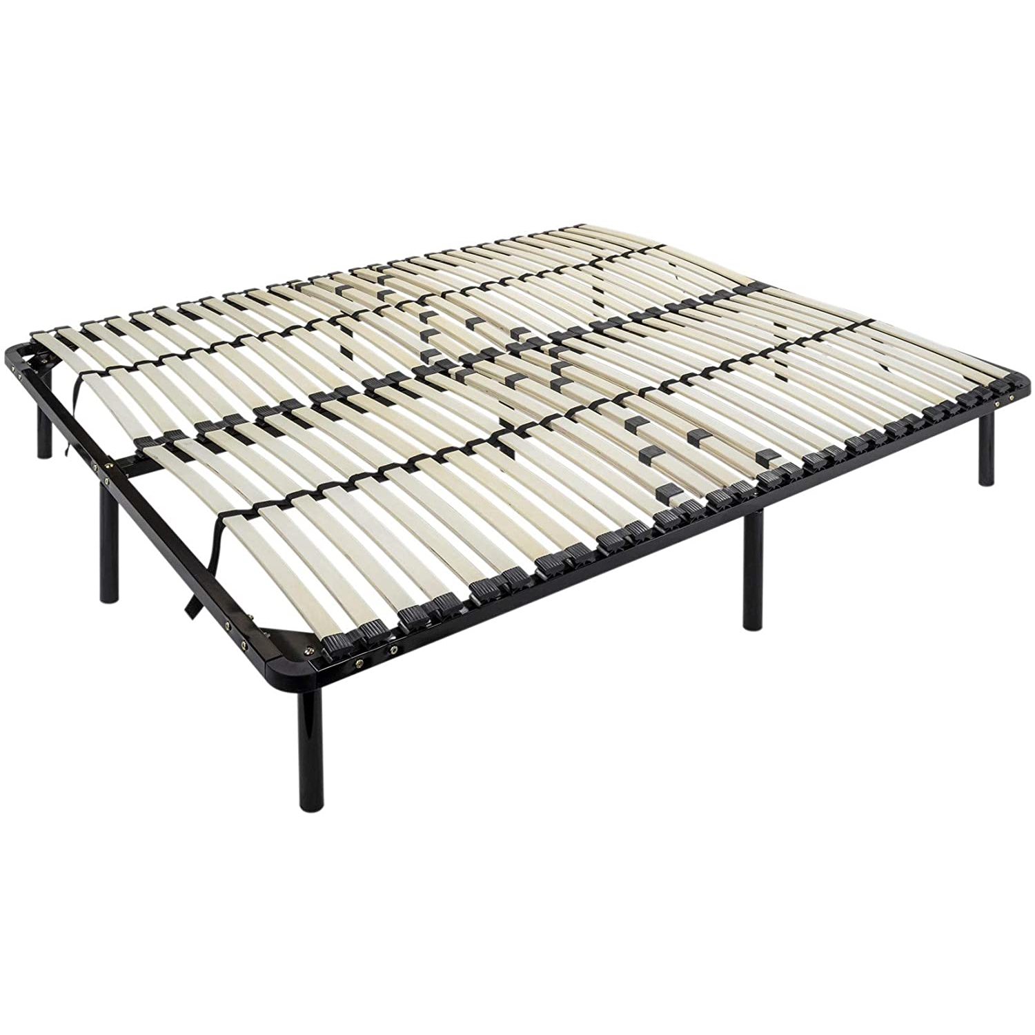 Metallbett NEEU auf Füßen - für alle Matratzen geeignet Lattenrost 200x200 8F NEU