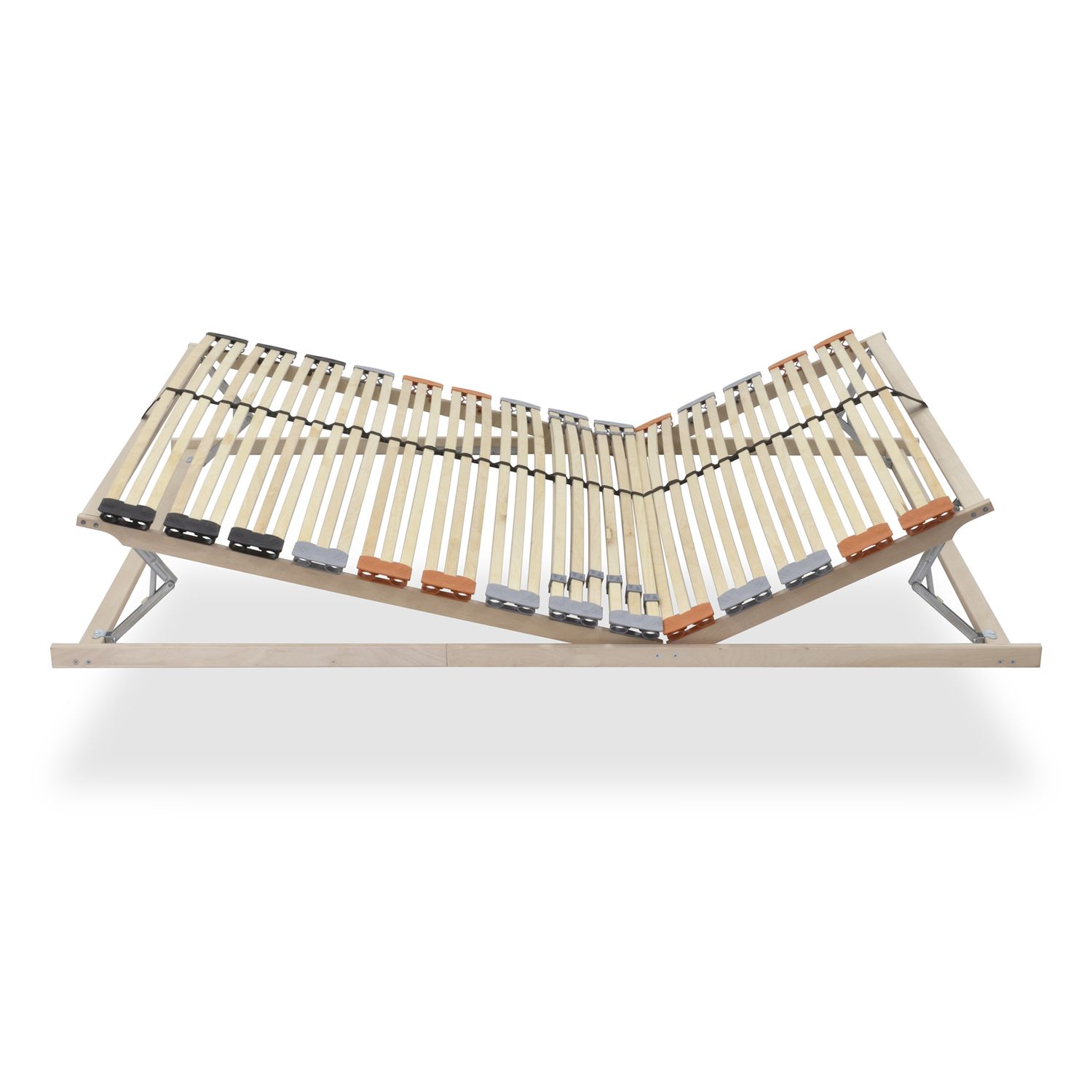 7-Zonen Tellerlattenrost TFlex30 - Starr 100x200 cm Zone – Slatted Frame TFlexTrio 7- with Head and Foot Adjustment