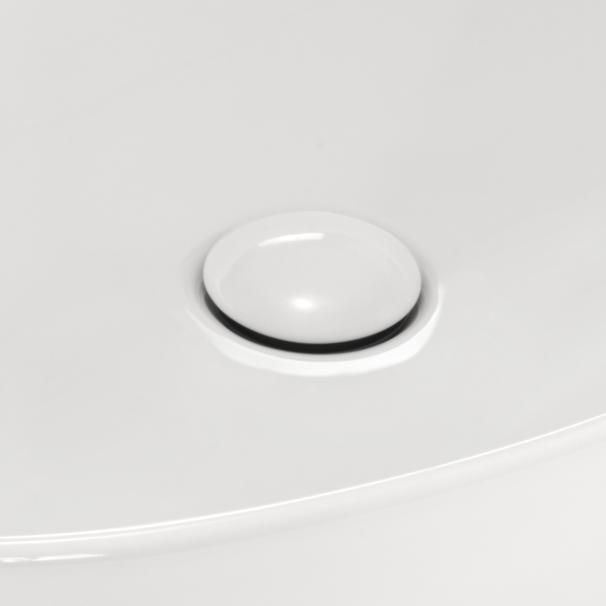 Design Keramik Waschbecken Bacchiglione in Weiß