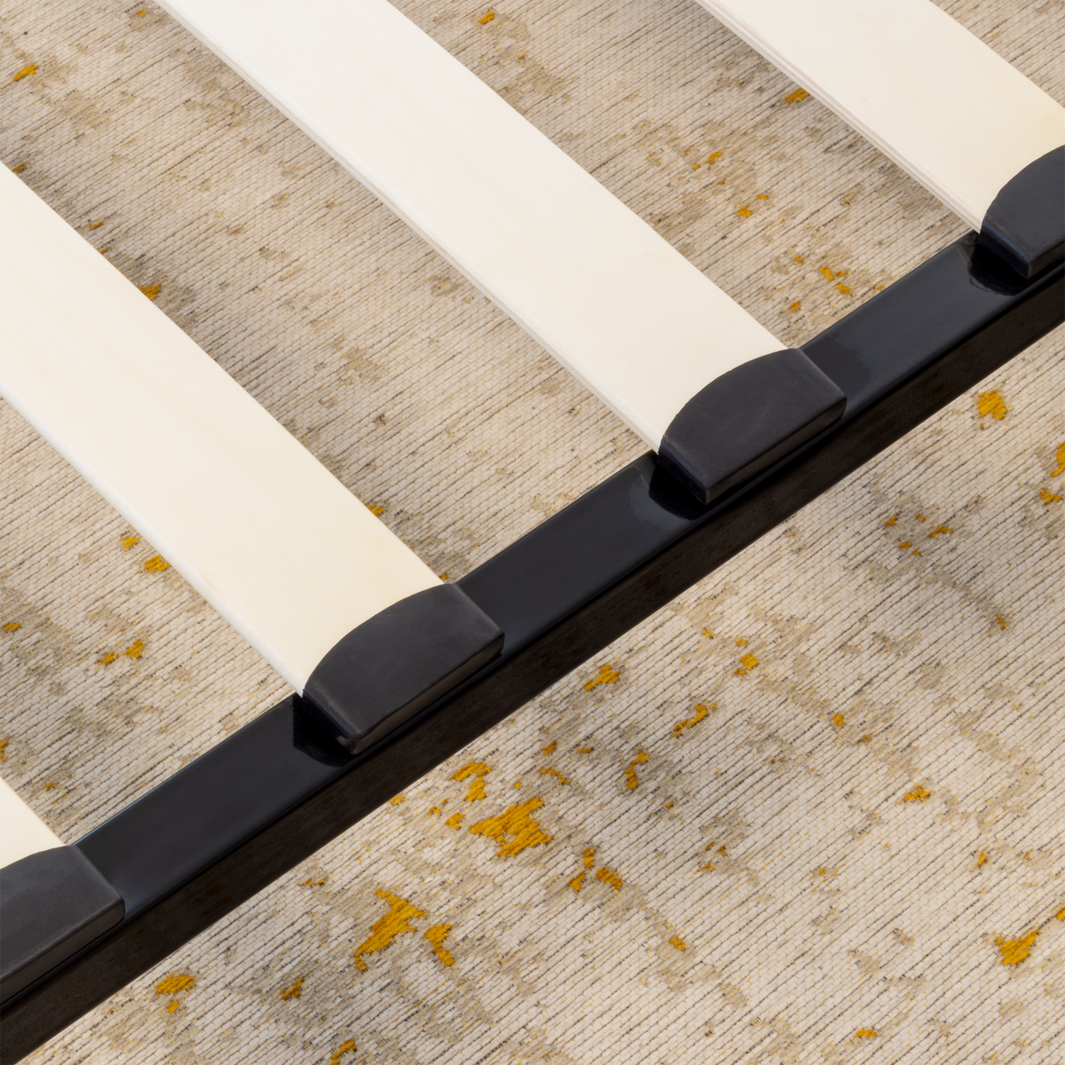 Gästebett Metallbett Namara Black mit Stauraum Gästebett Metallbett Namara Black mit Stauraum