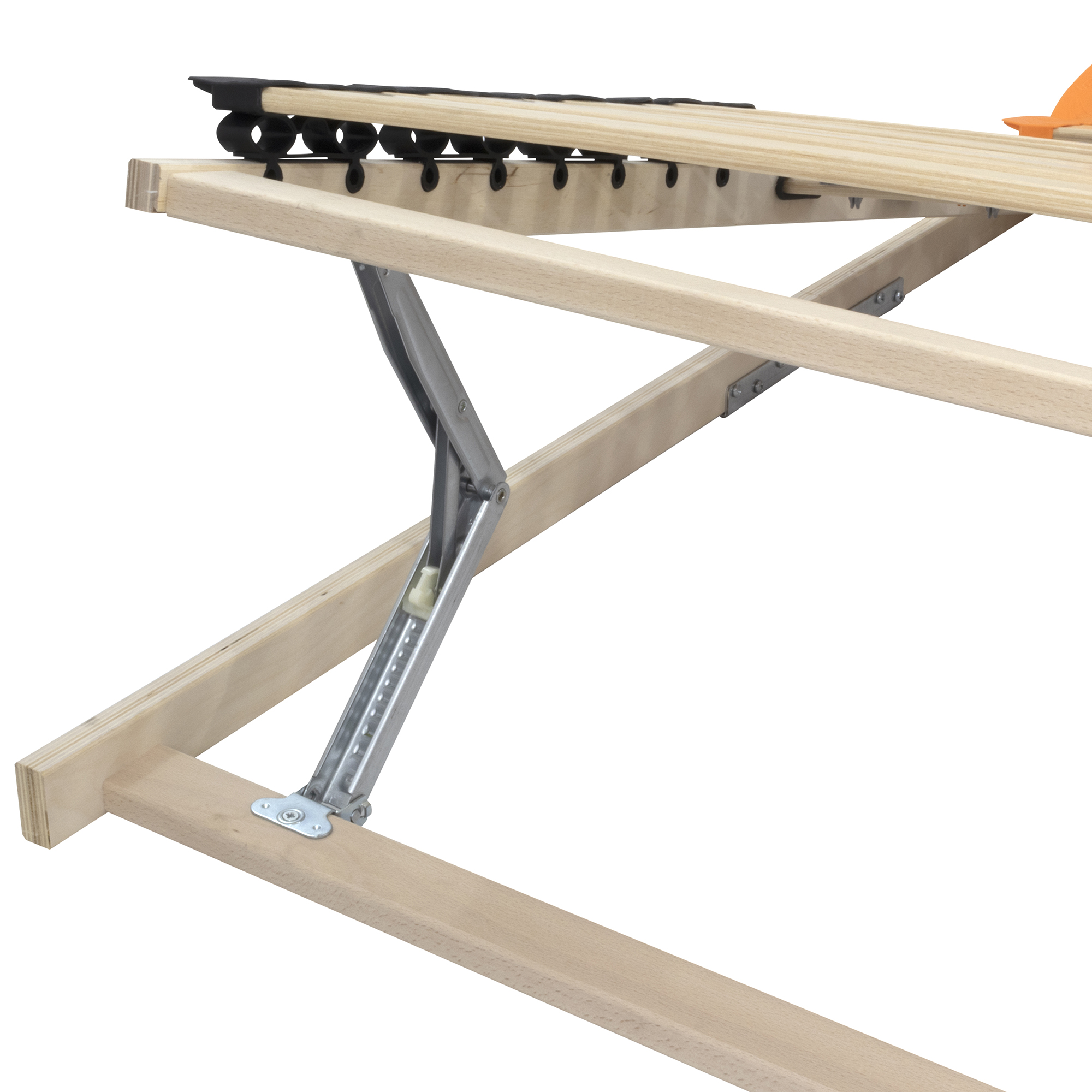 7-Zonen Tellerlattenrost TFlex30 mit Kopf- und Fußverstellung 140x200 cm