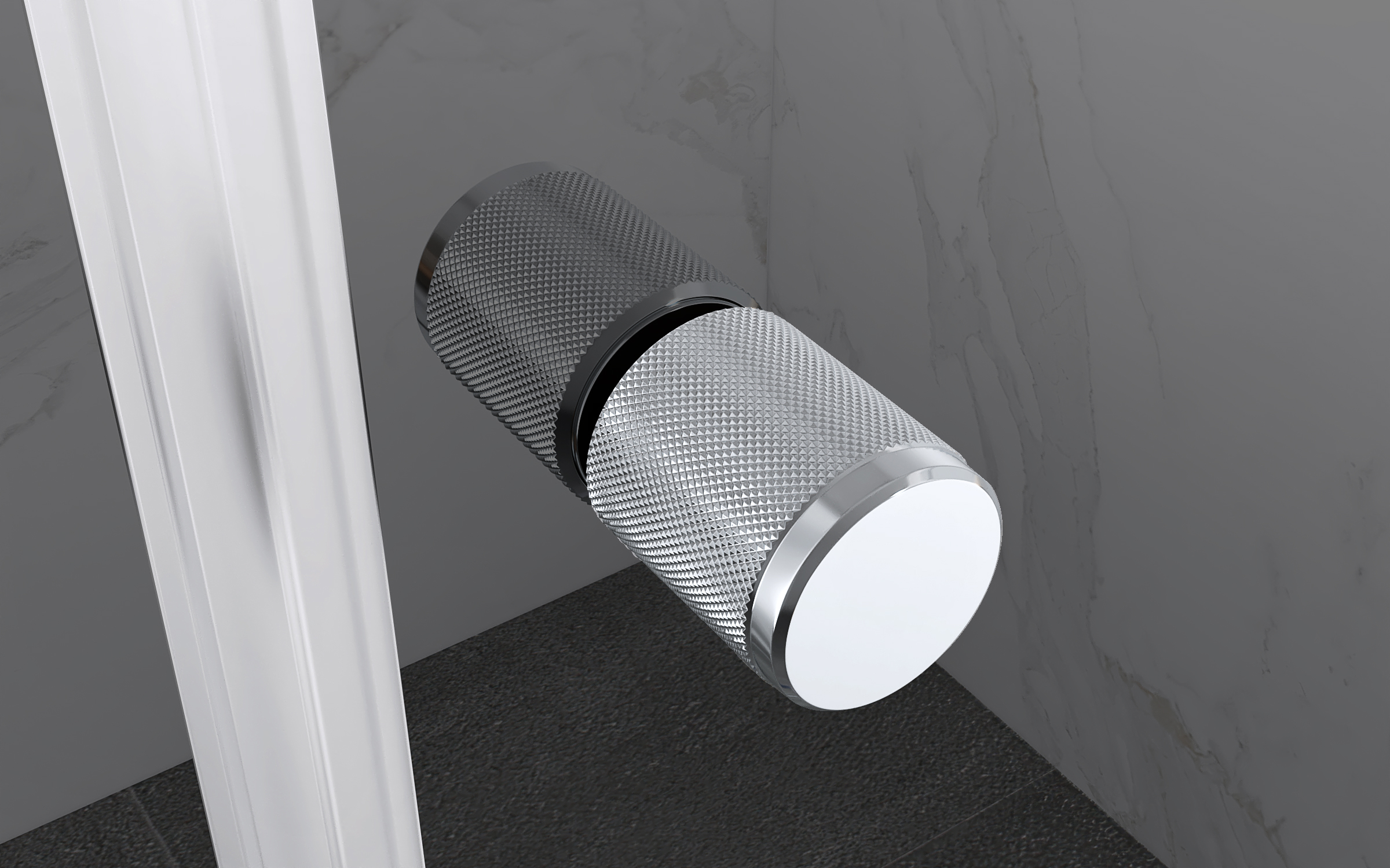 Corner Entry Kaylee with Sliding Doors Made of ESG Safety Glass