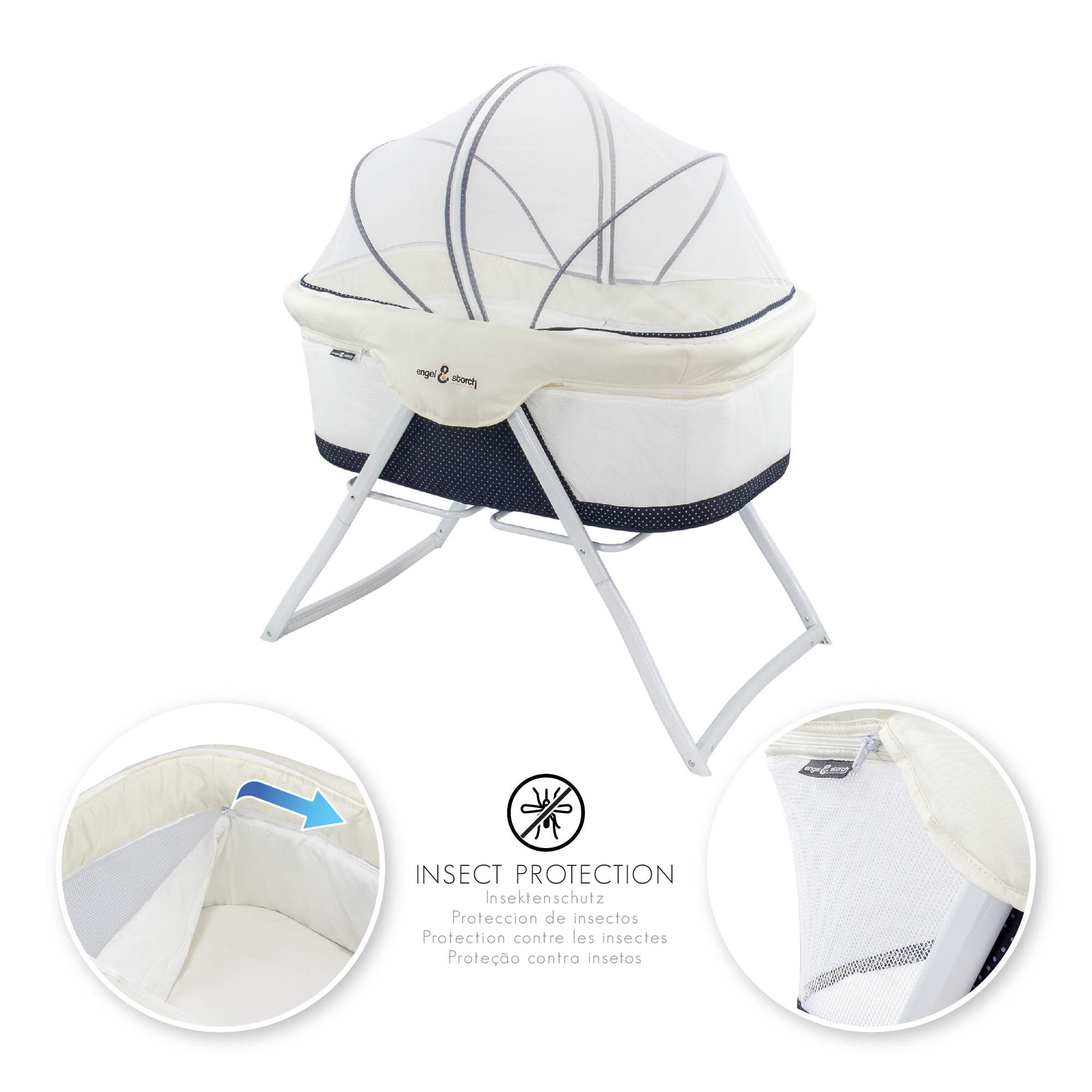 00Artboard 13 Reisebett BEBITO inkl. Moskitohaube und Tragetasche