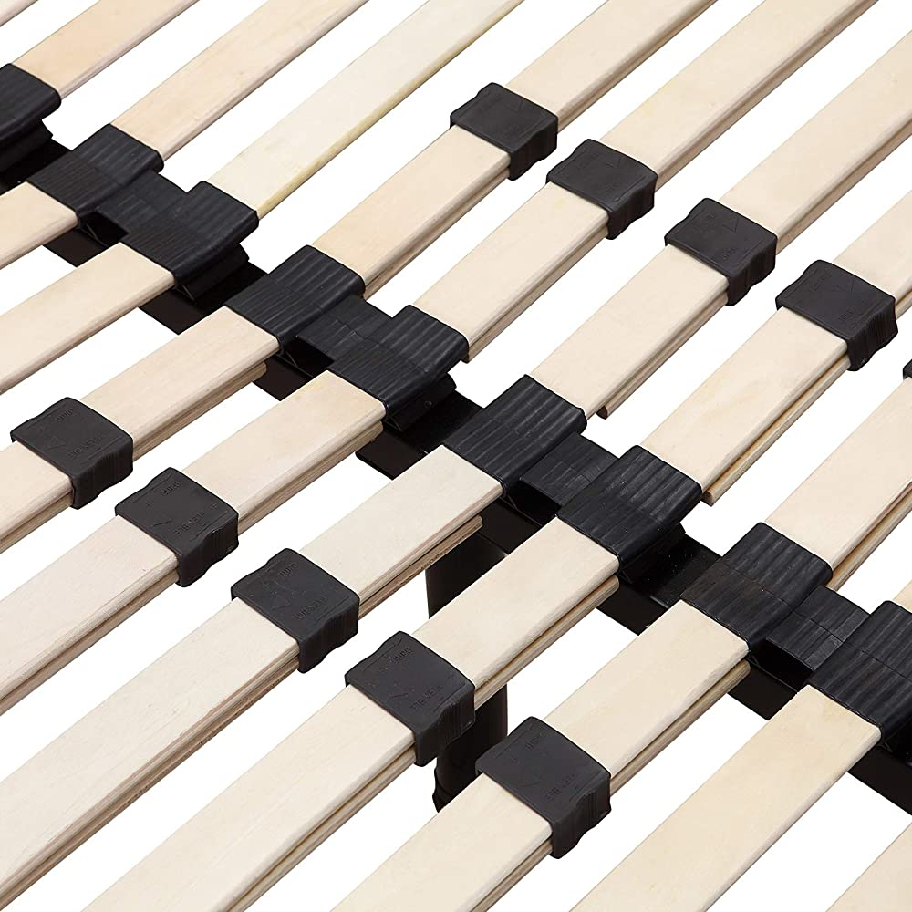 Holz-Rahmenbett - 140x200 cm Nussbaum Holz-Rahmenbett - 200x200 cm Schwarz