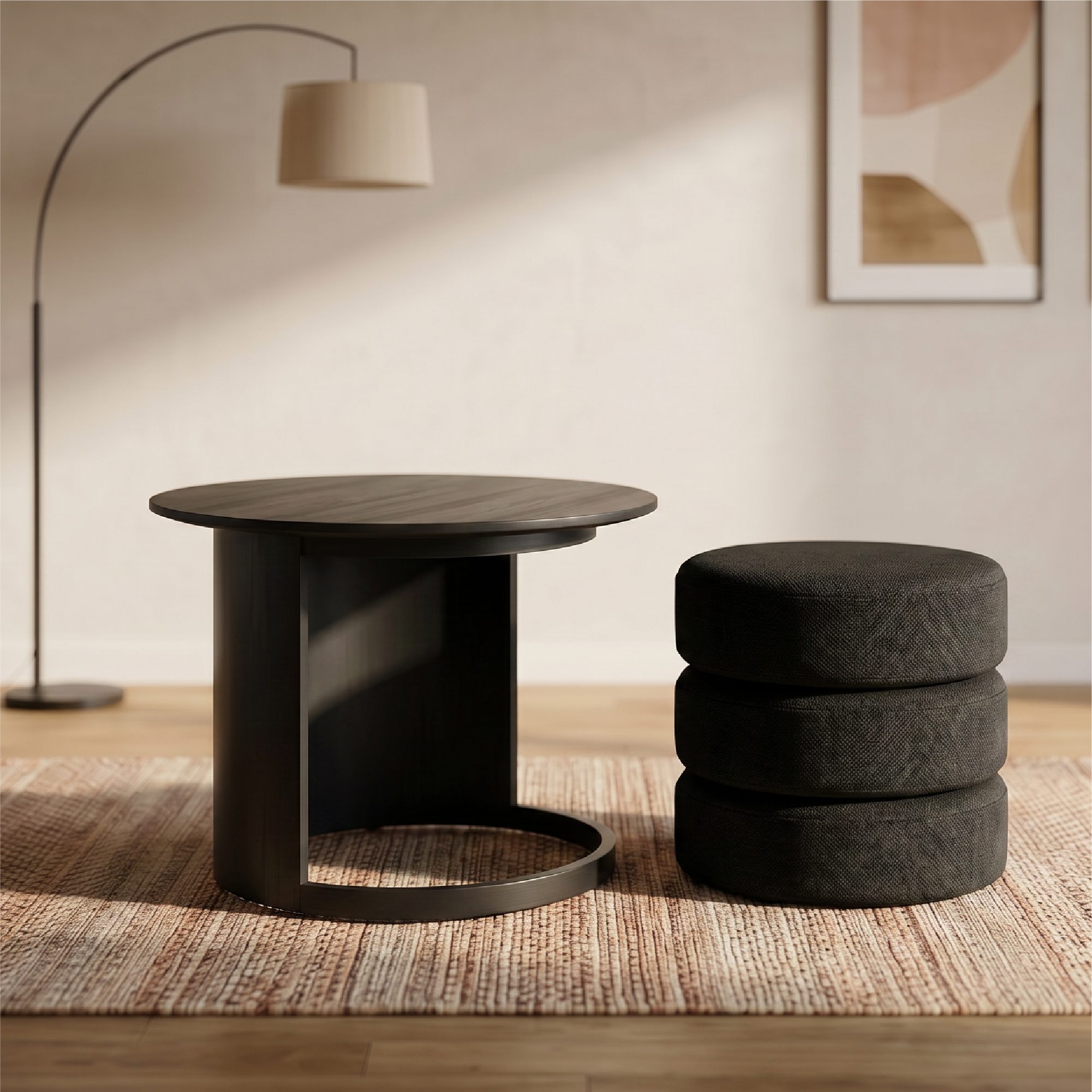 Design Bar Table Edward in White