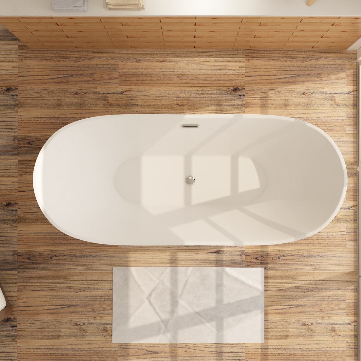 Badewanne aus Sanitäracryl Kalmar - ALLE GRÖßEN Badewanne aus Sanitäracryl Kalmar - ALLE GRÖßEN