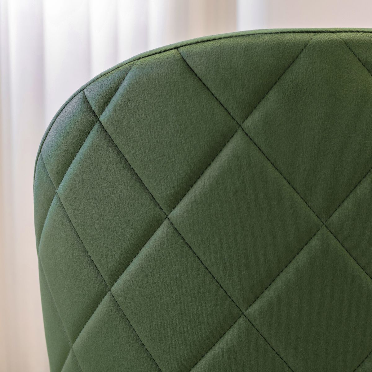 Esszimmerstuhl Wohnzimmerstuhl Bellamy Grün-Holz aus Samt Velour Esszimmerstuhl Wohnzimmerstuhl Bellamy Grün-Holz aus Samt Velour