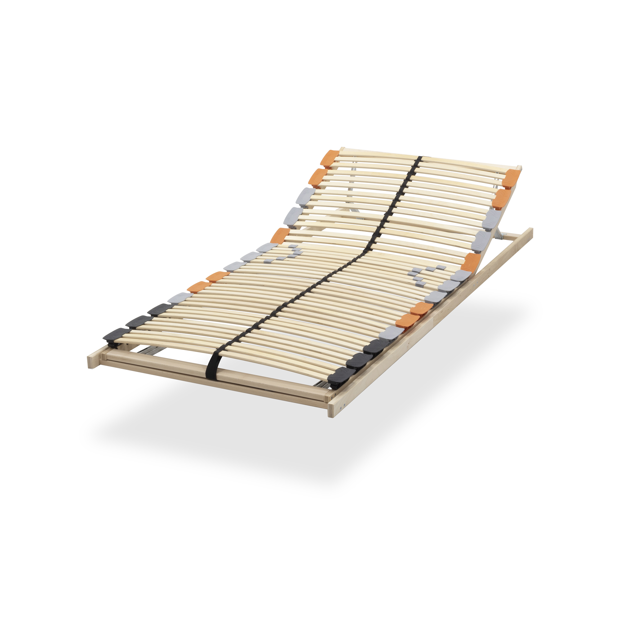 7-Zonen Tellerlattenrost TFlex30 - Starr 80x200 cm Zone – Slatted Frame TFlexTrio 7- with Head and Foot Adjustment