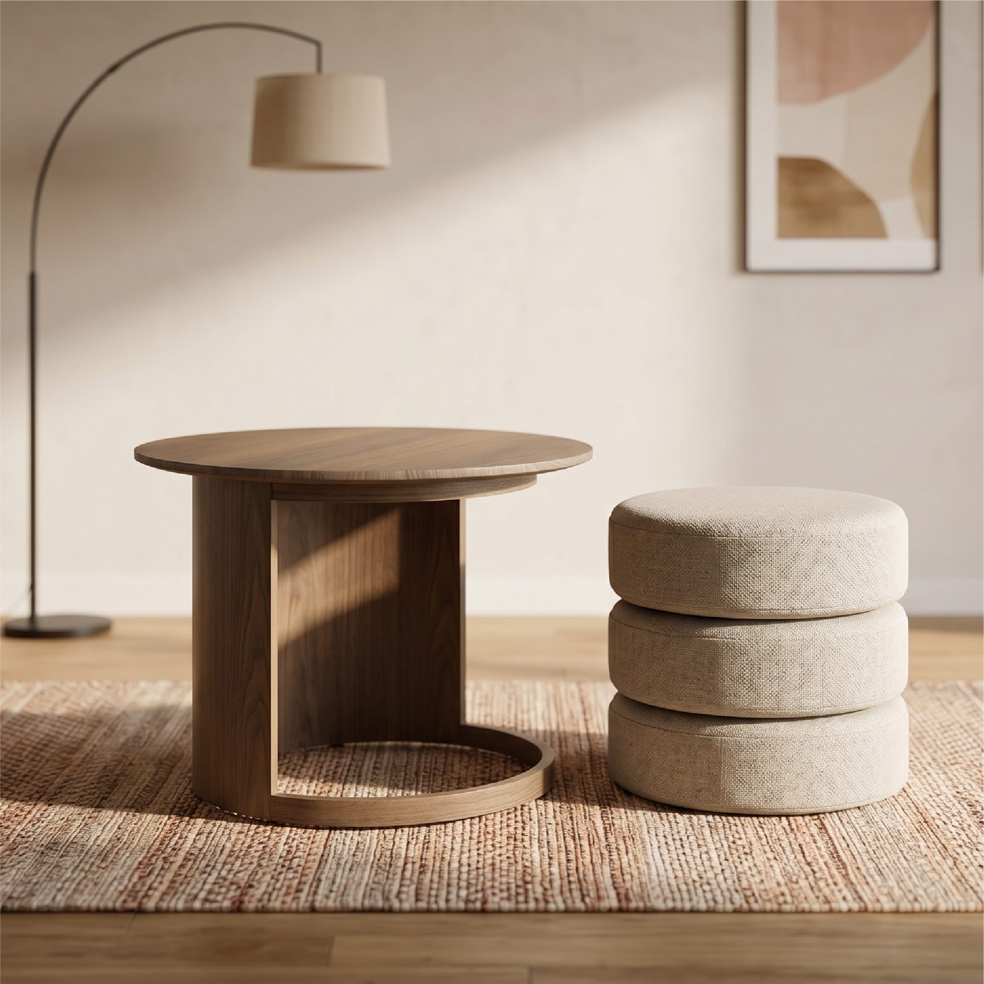 Design Bar Table Edward in White