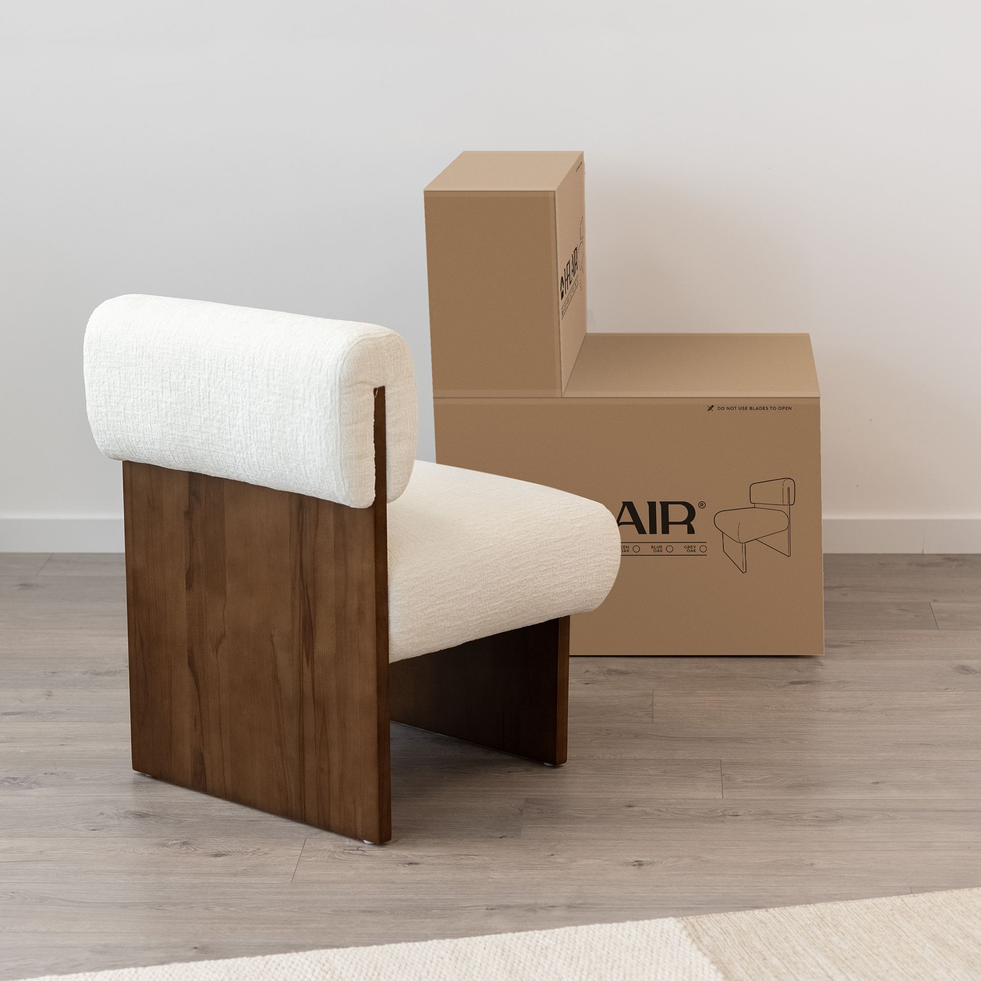 Skandinavischer Sessel Leah Beige – Massivholz Birke, gemütlich & nachhaltig Skandinavischer Sessel Leah Beige – Massivholz Birke, gemütlich & nachhaltig