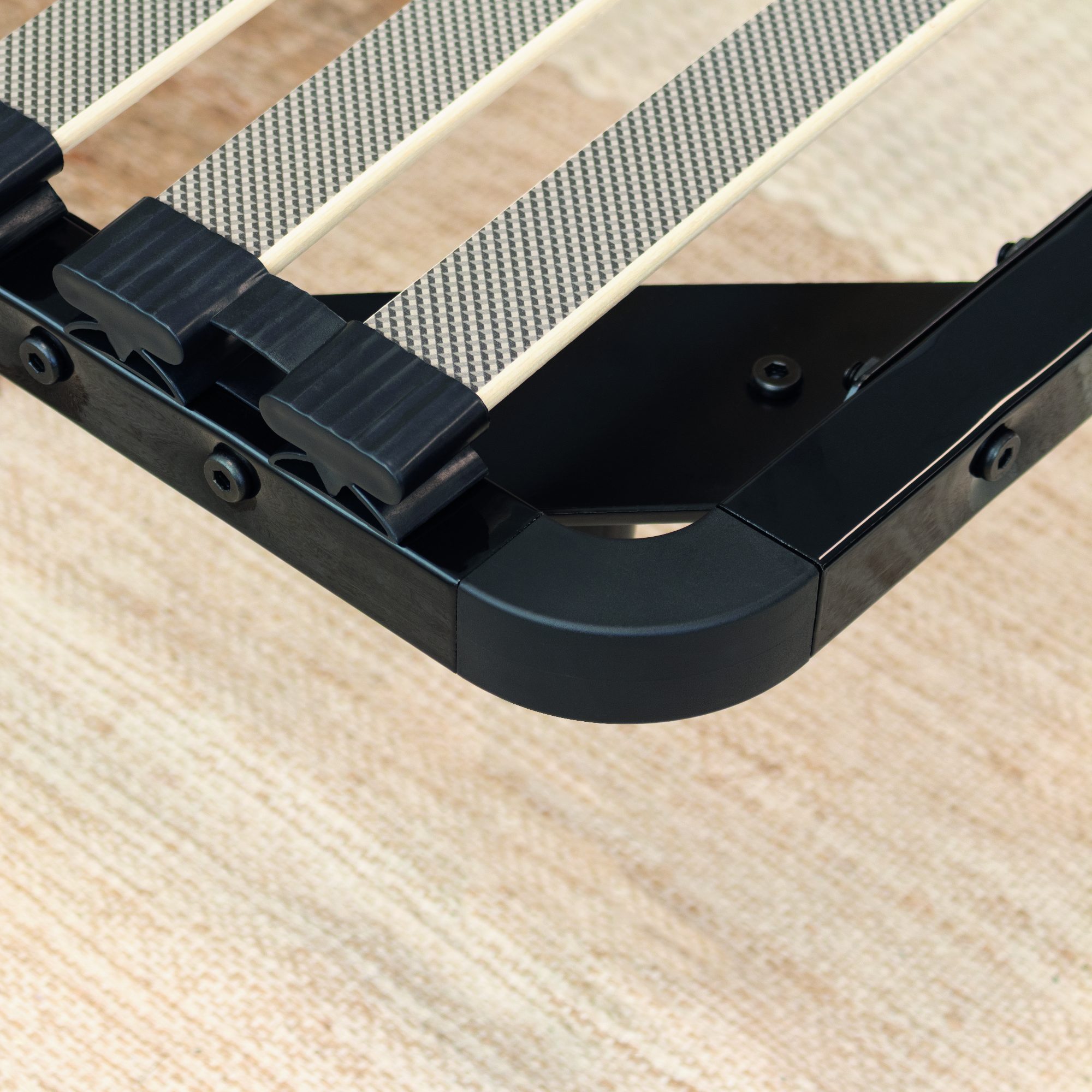 Slatted Frame ORTHO with Sturdy Metal Frame - Suitable for All Mattresses