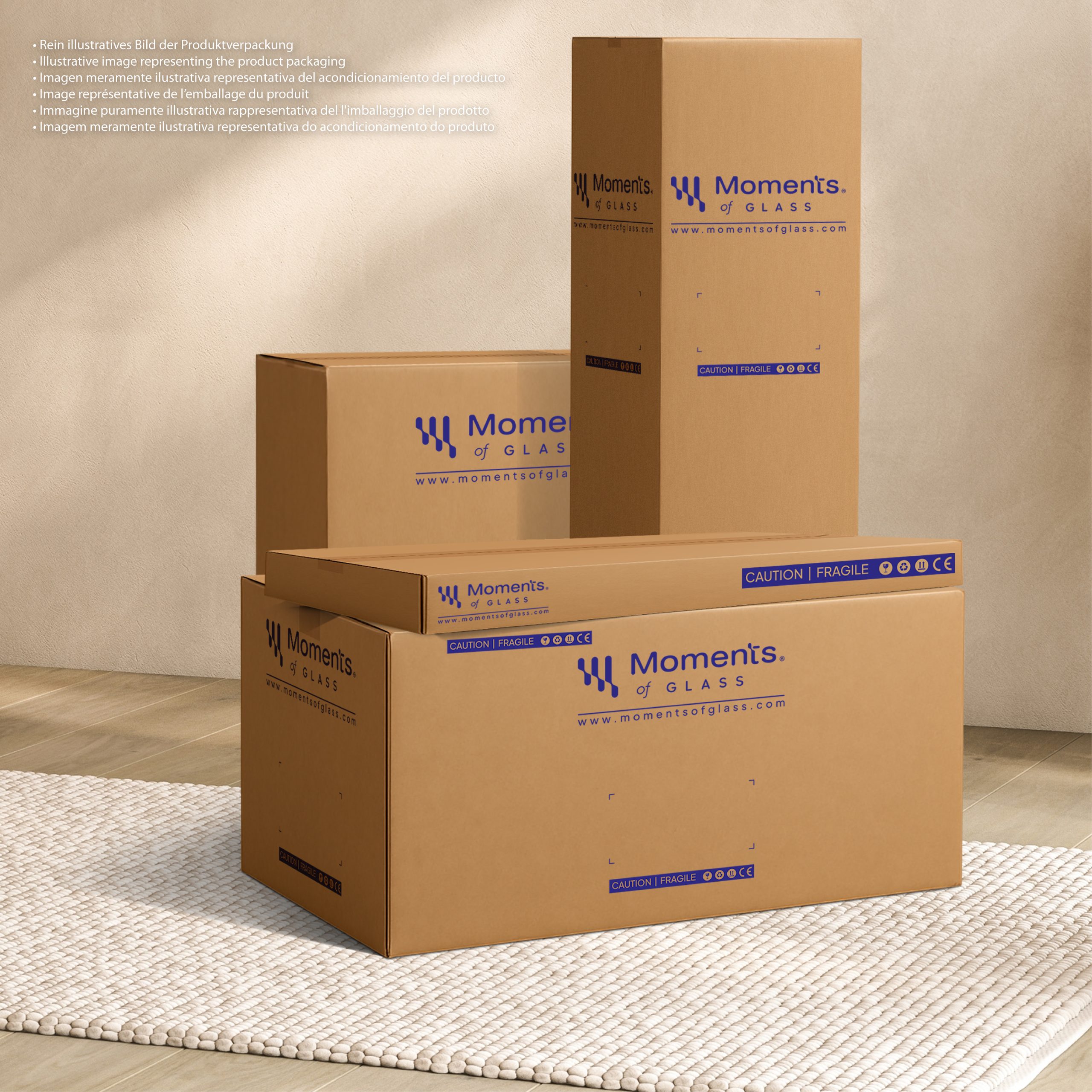 Badmöbel-Set Atena [120 cm] mit Mineralharz-Waschbecken in Hochglanz Schwarz, Unterschrank mit Spiegel und hängendem Hochschrank in Weiß