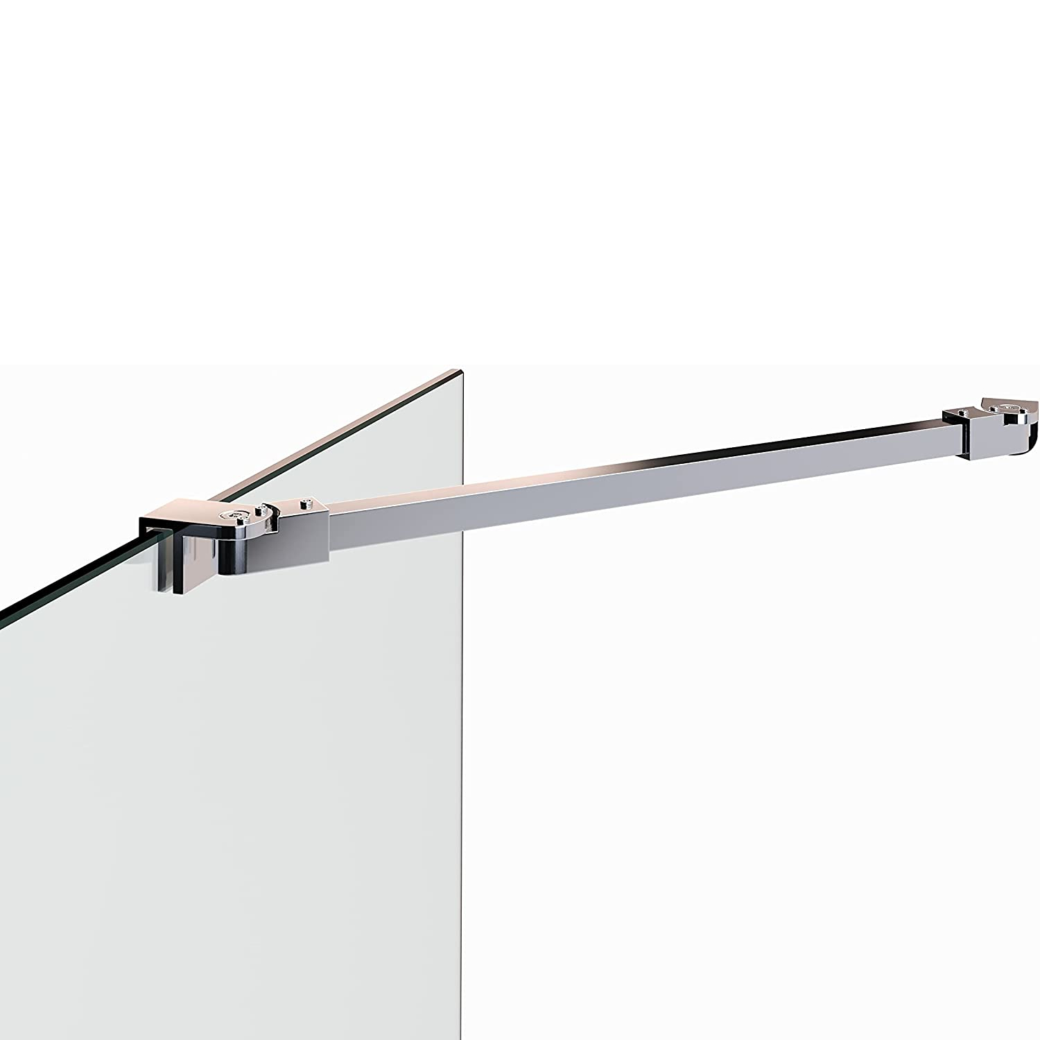 Eck-Haltestange für Walk In Duschwände Länge 48 cm Walls – Corner Support Bar for Walk-In Shower , Length 48 cm