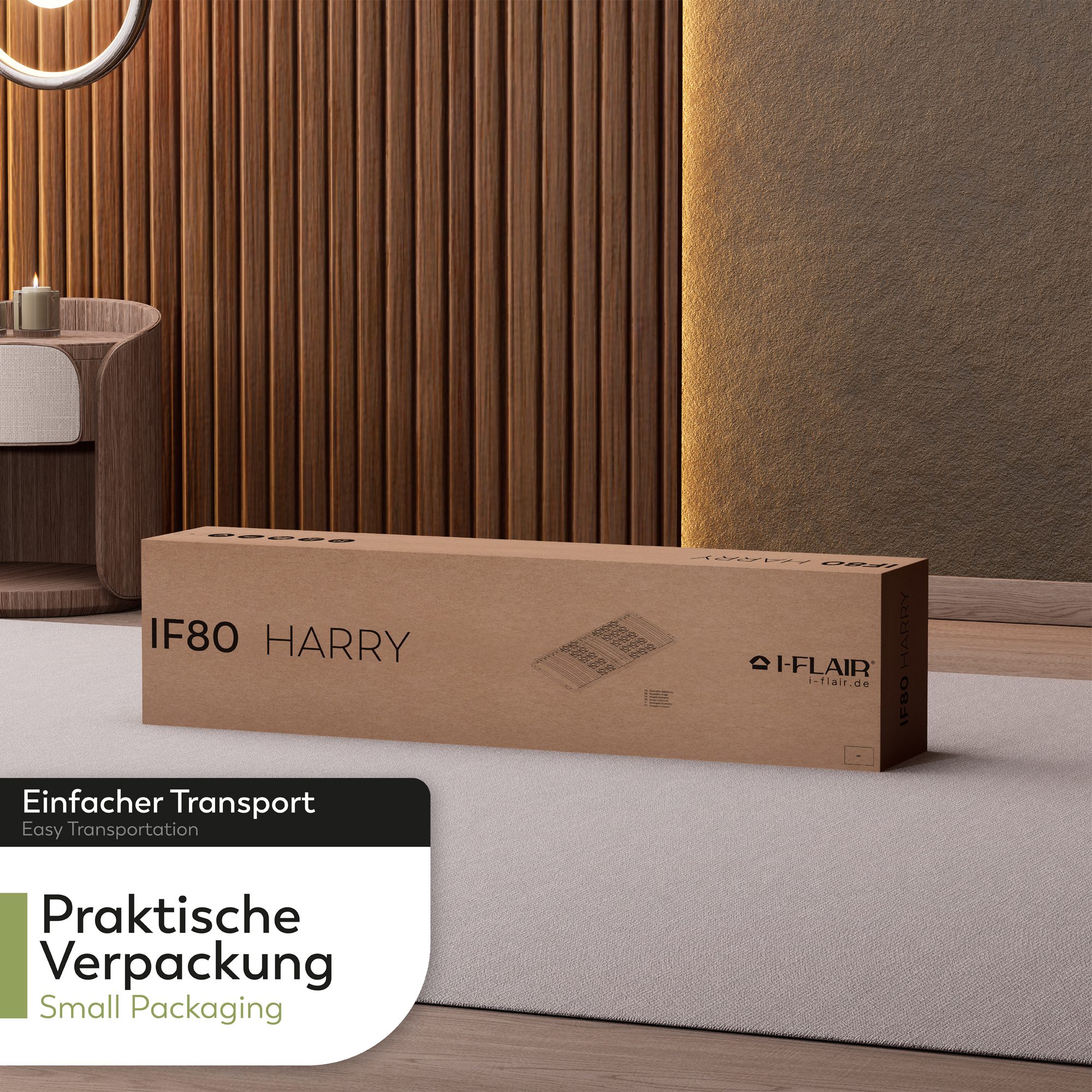 Tellerlattenrost HARRY mit stabiler Metallrahmen - ergonomisch und verstellbar