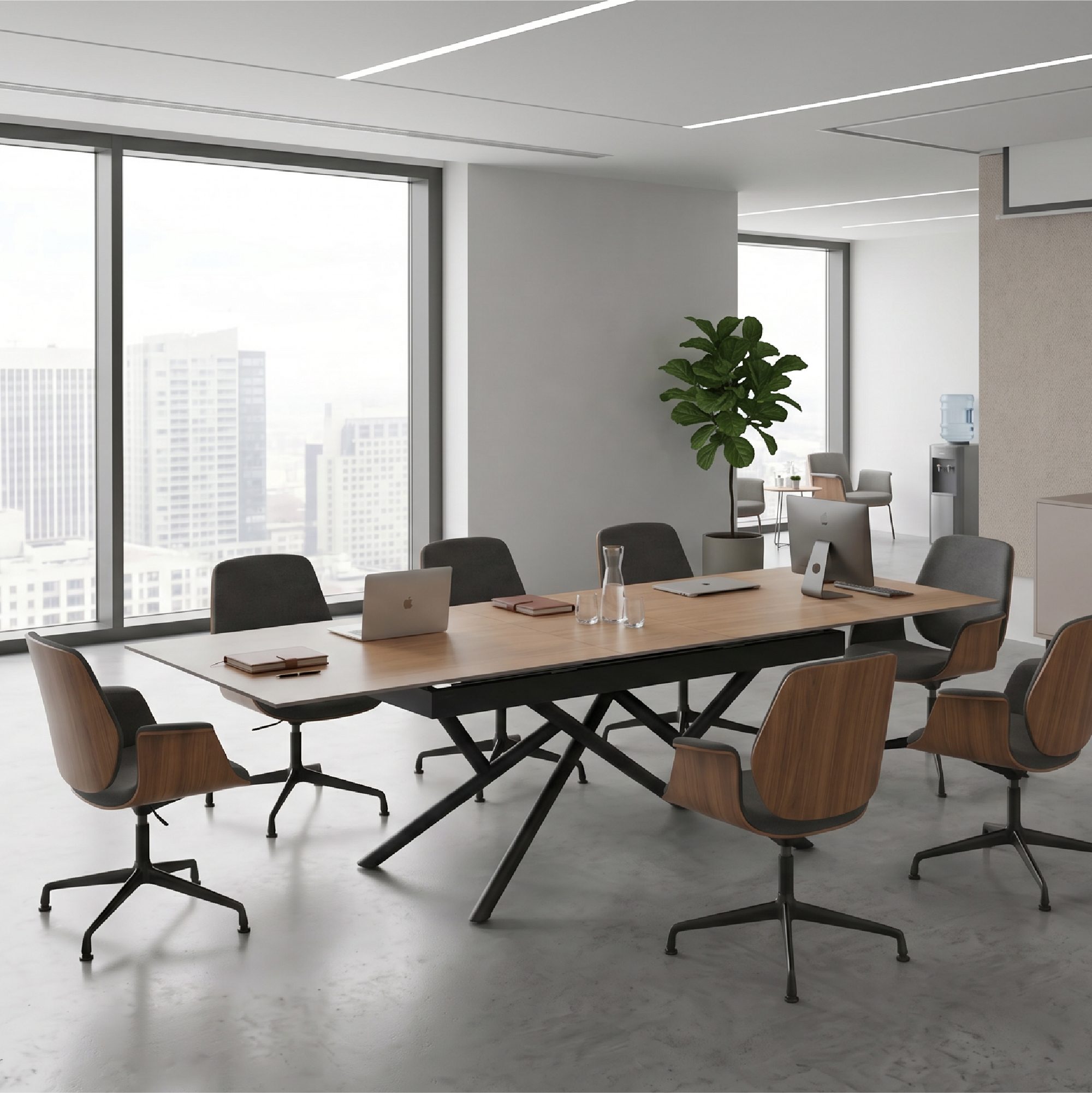 Design Bar Table Edward in White