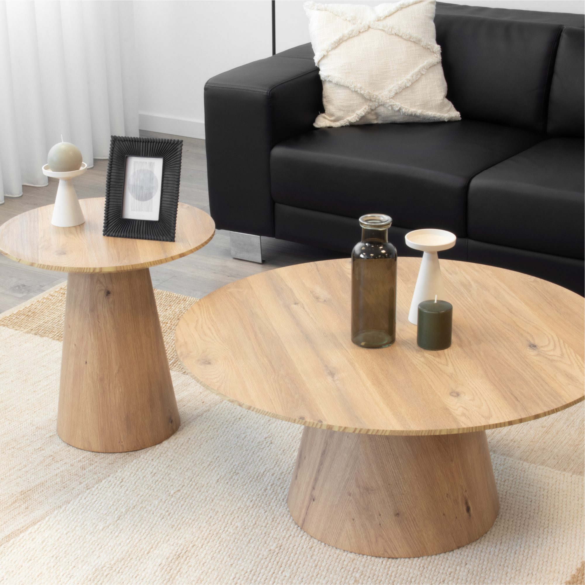 _PT07.jpg Beistelltisch SYLVIA mit Melaminplatte und stabiler Struktur aus Holzverbundmaterial - 2er Set