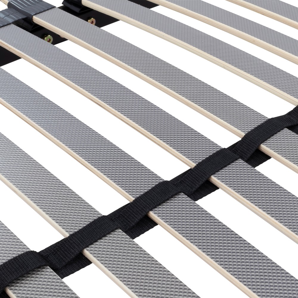 Ortho - 23 Slatted Frame ORTHO with Sturdy Metal Frame - Suitable for All Mattresses
